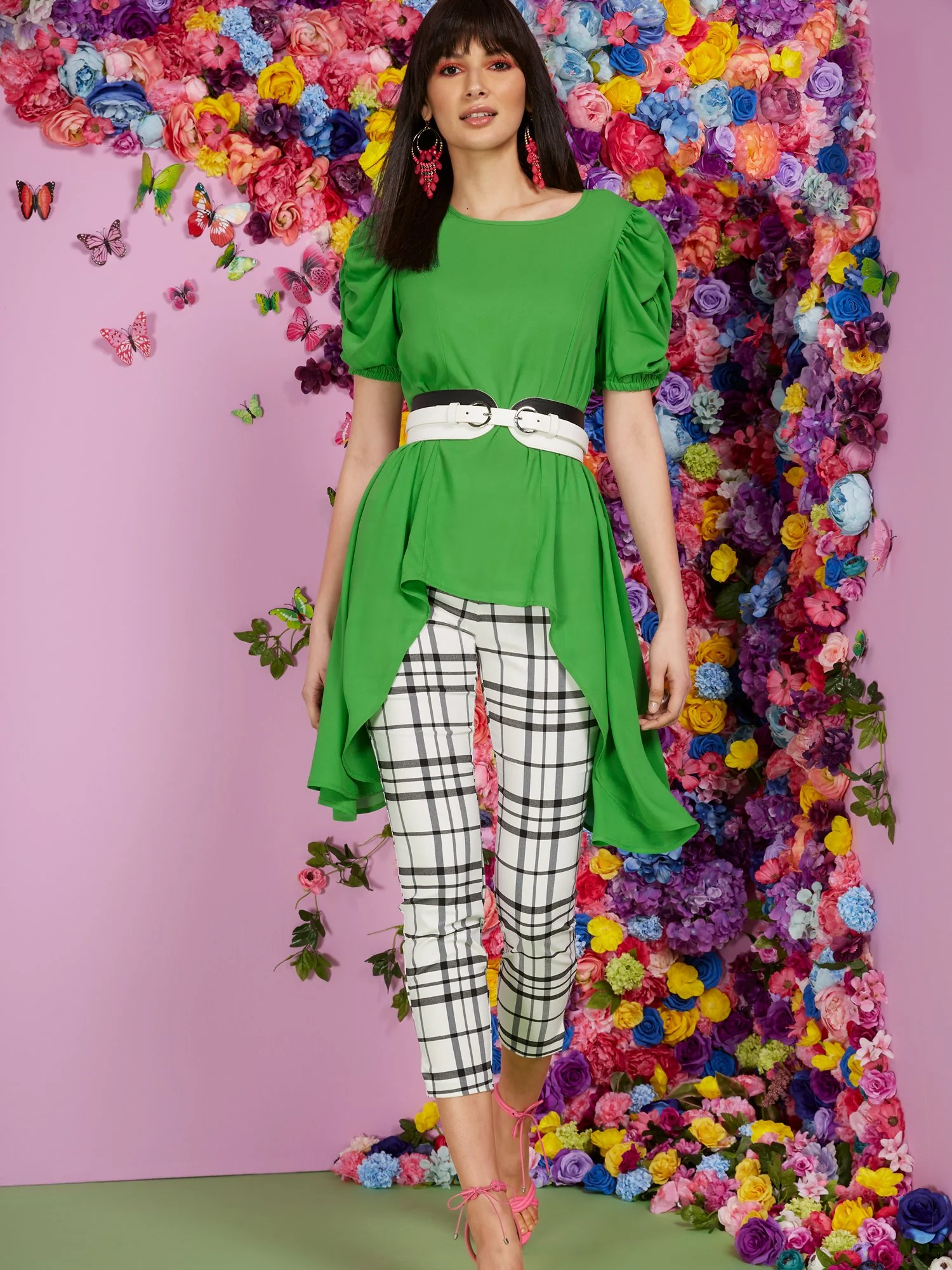 Puff-Sleeve Drama Top - Image 8