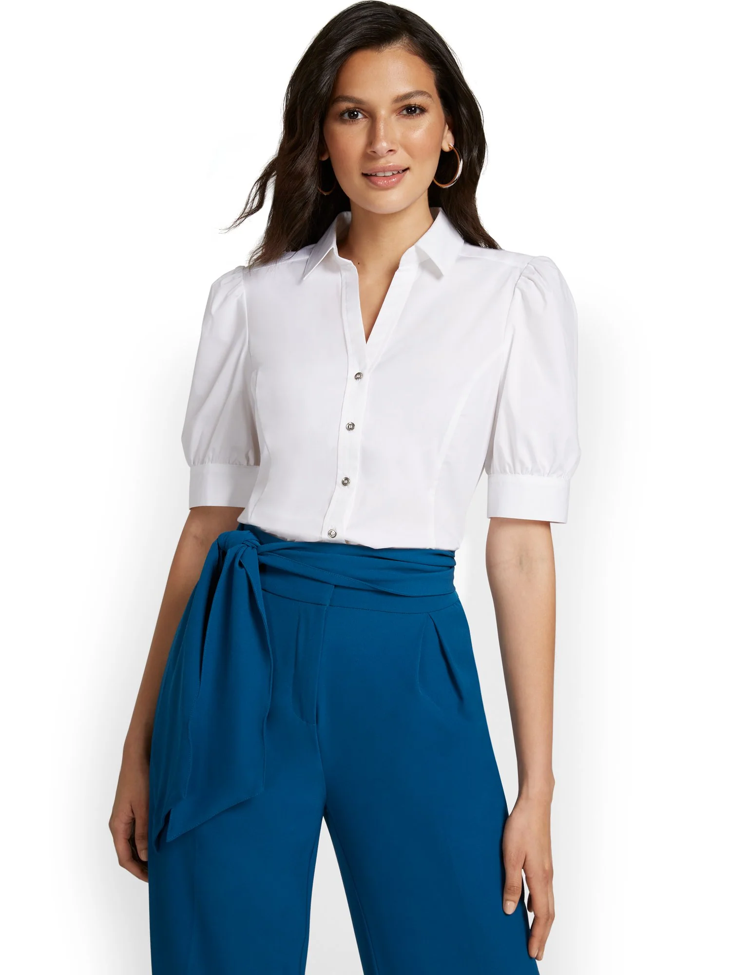 Puff-Sleeve Madison Shirt - 7th Avenue