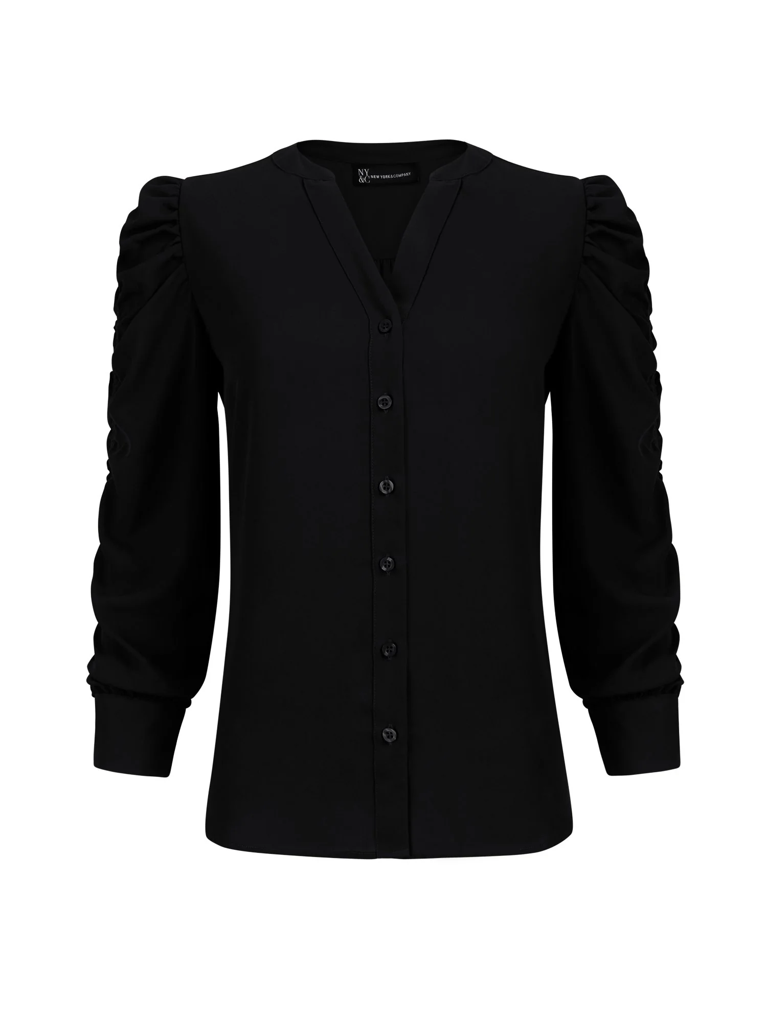 Puff-Sleeve Shirt