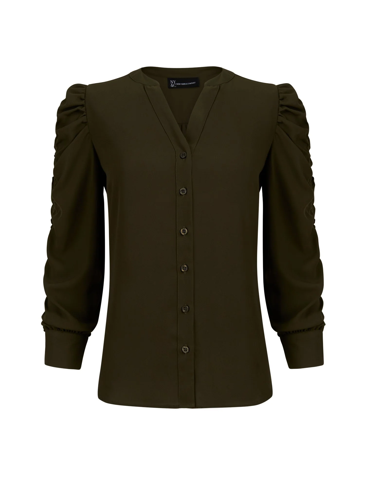 Puff-Sleeve Shirt - Image 4
