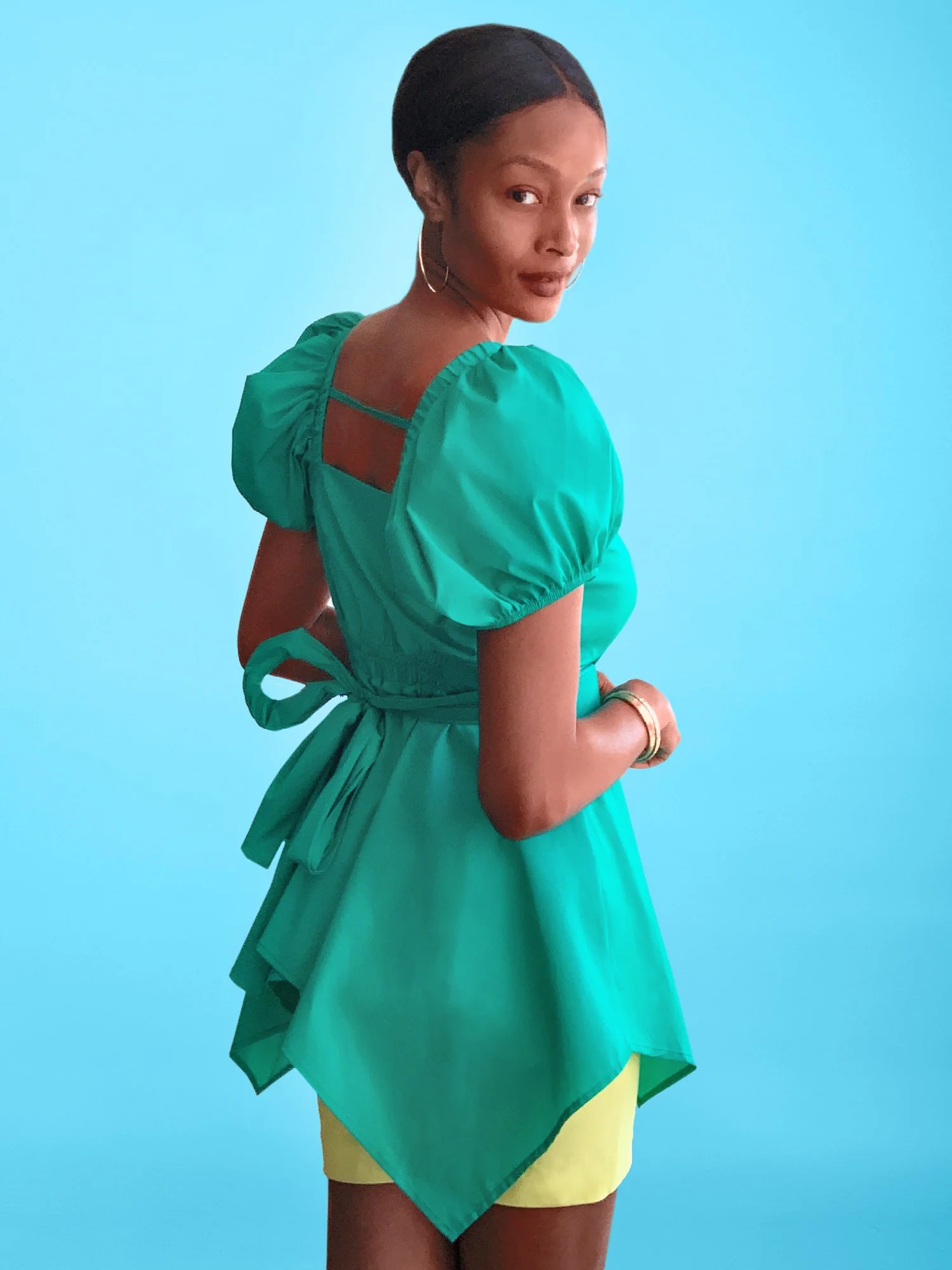 Puff-Sleeve Top - Image 3