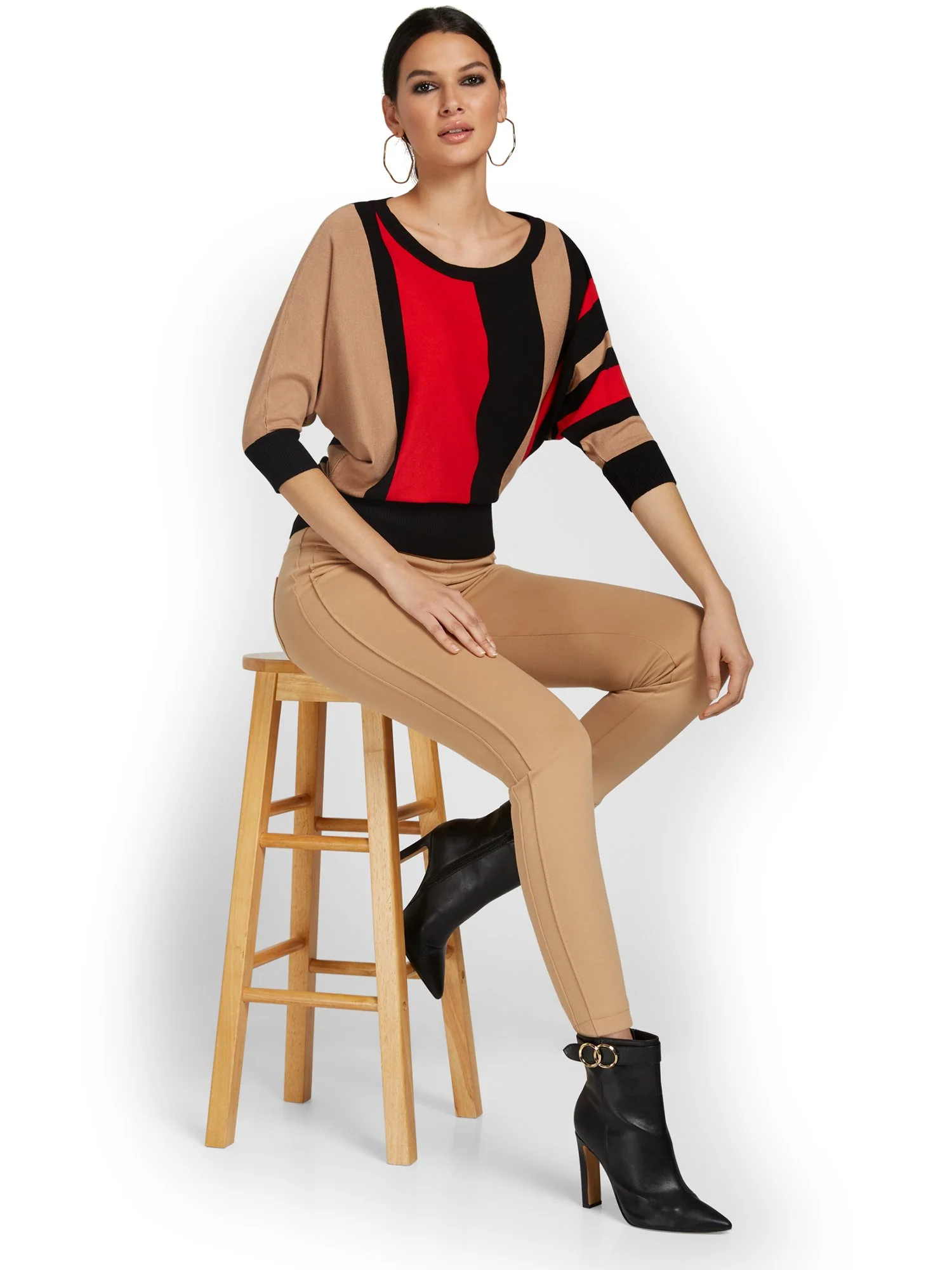 Pull-On Ankle Ponte Pant - Superflex - Image 10