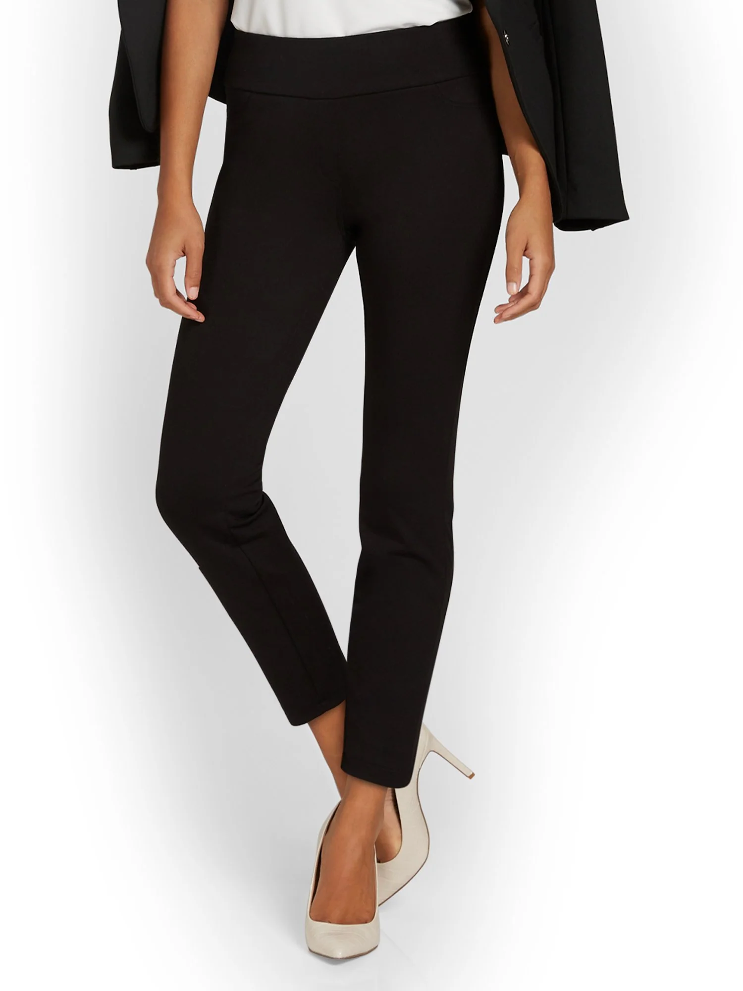 Pull-On Ankle Ponte Pant - Superflex - Image 2