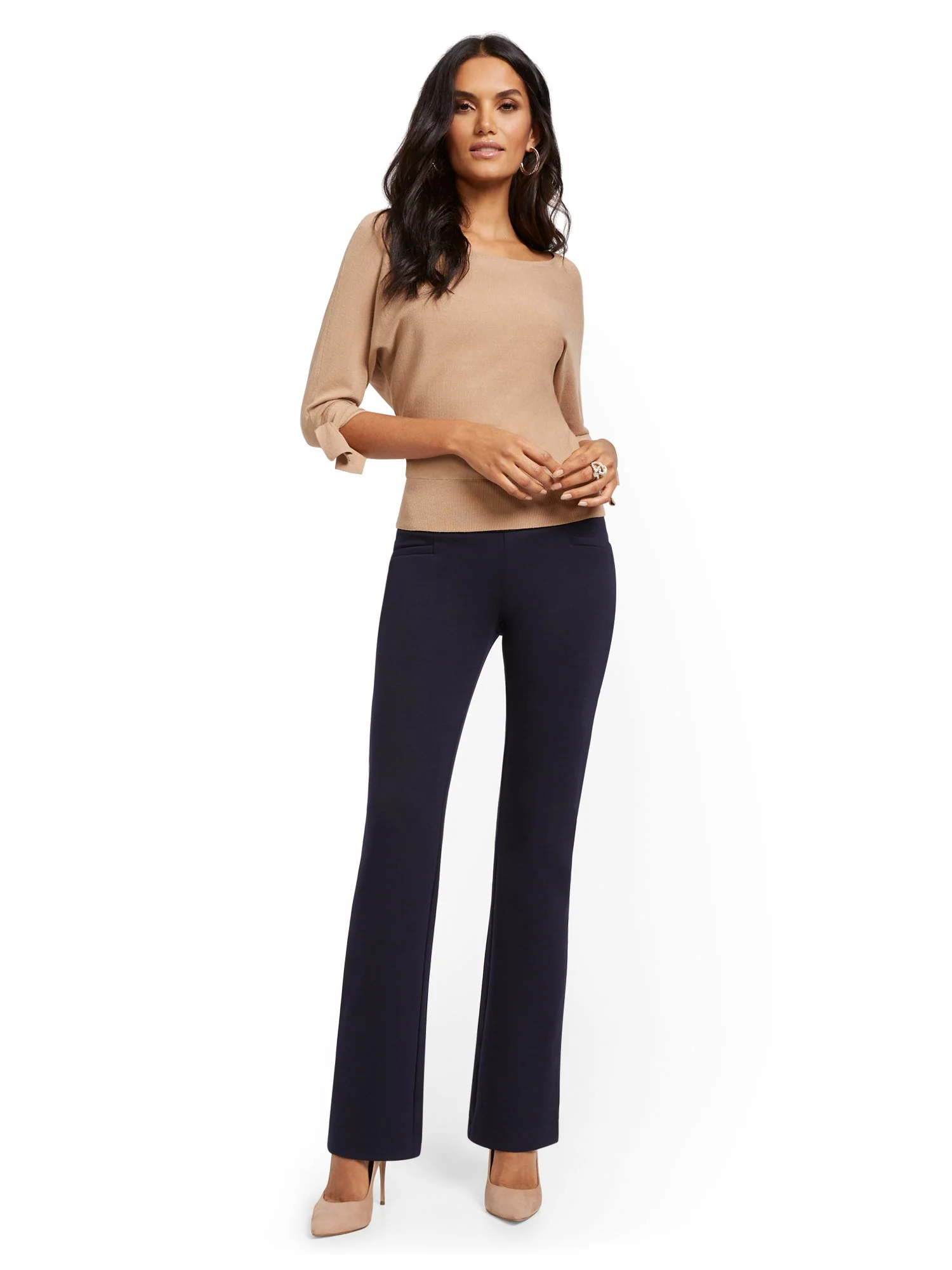 Pull-On Bootcut Ponte Pant - Superflex - Image 17