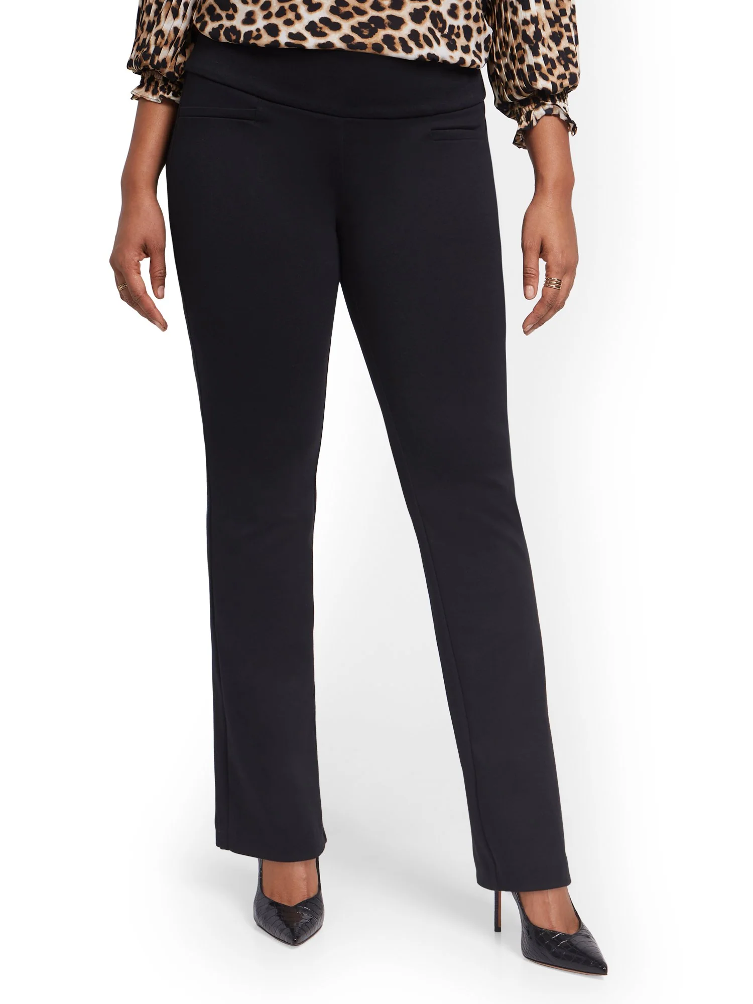 Pull-On Bootcut Ponte Pant - Superflex - Image 2