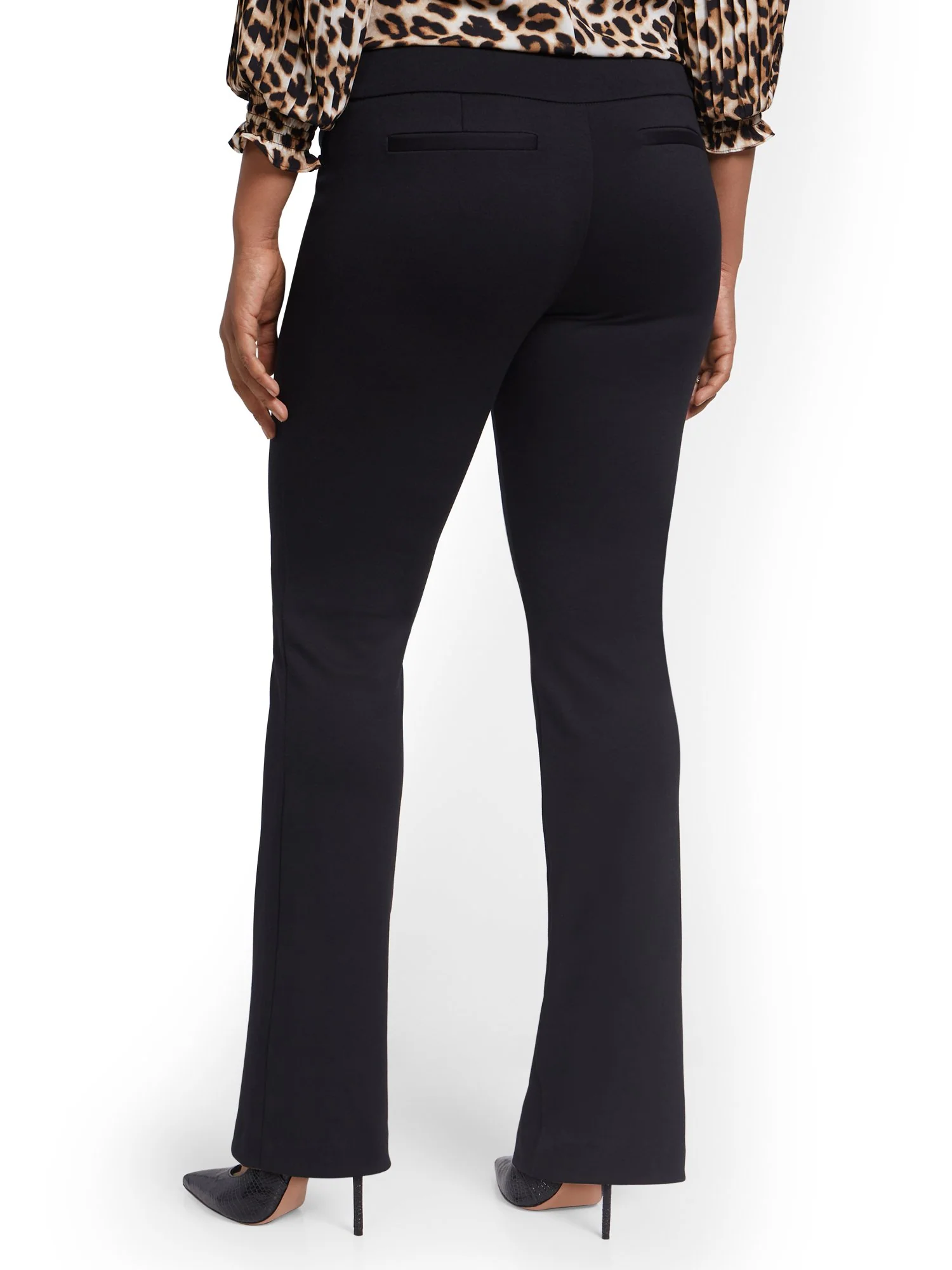 Pull-On Bootcut Ponte Pant - Superflex - Image 3