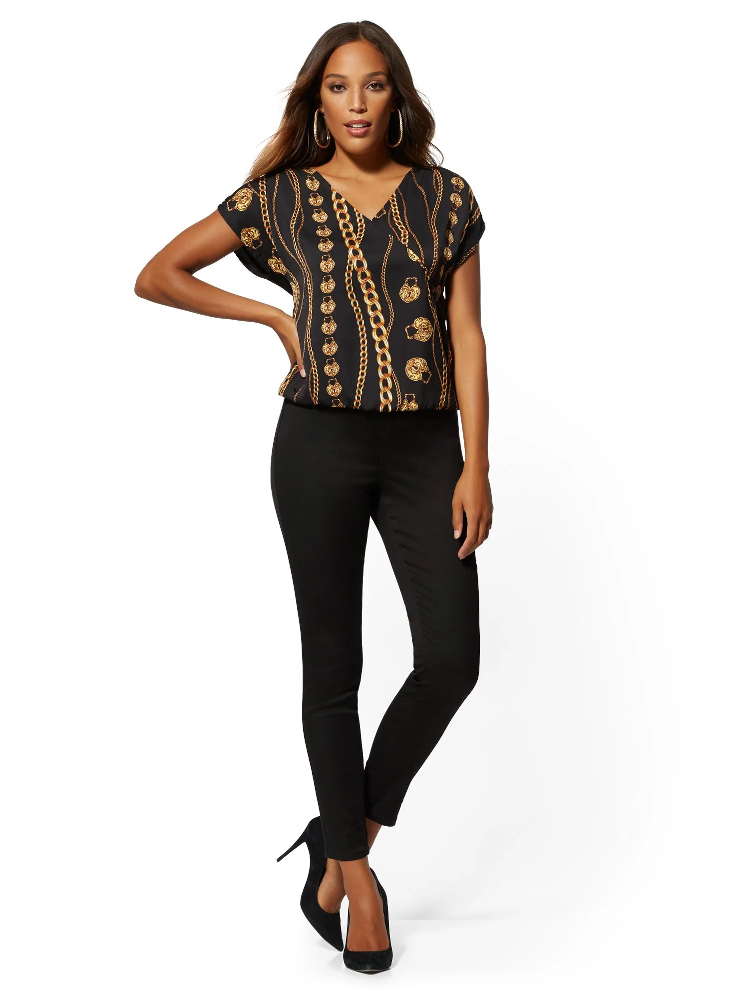 Pull-On Legging - Black - Image 4