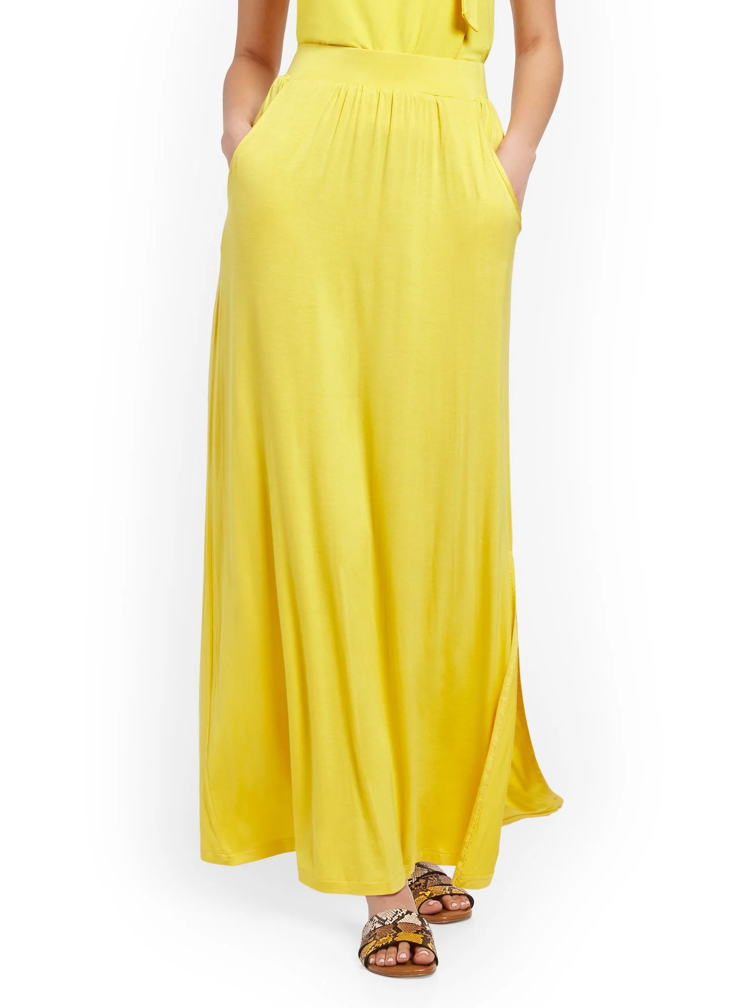 Pull-On Maxi Skirt - NY&C Style System - Image 11