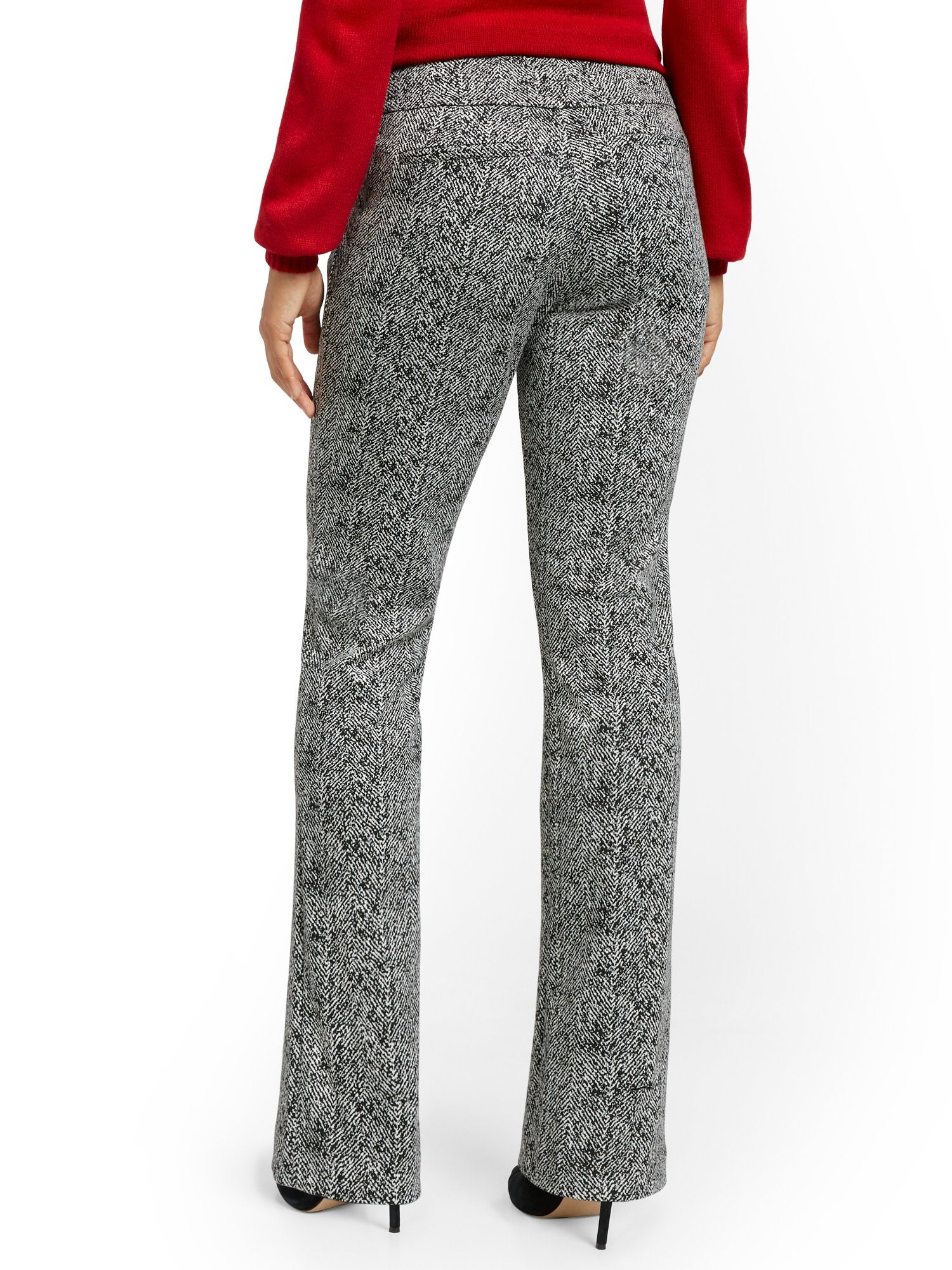 Pull-On Straight Leg Ponte Pant - Superflex - Image 3