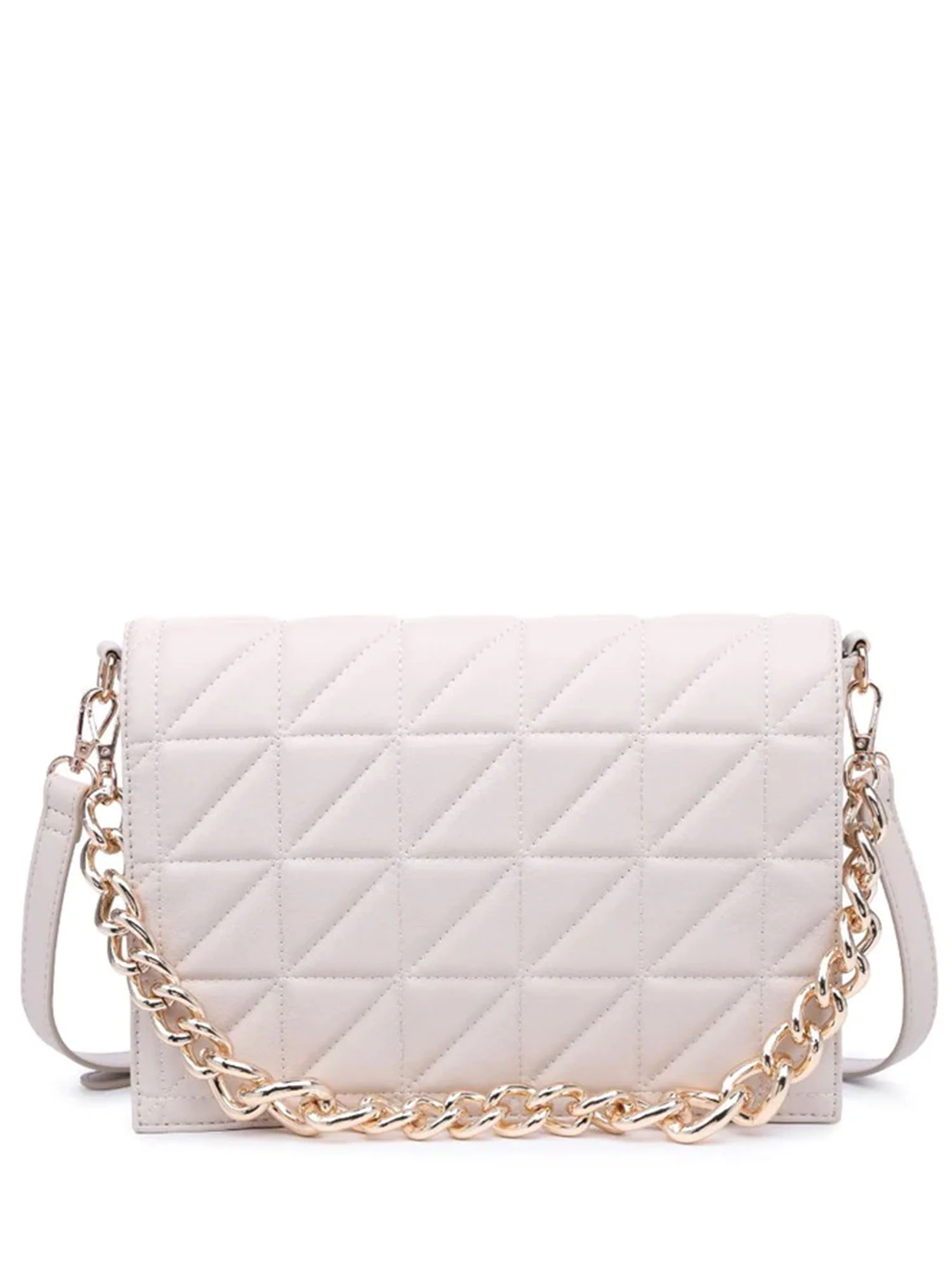 Urban Expressions Quilted Chain Strap Crossbody Bag - Brands We Love - Image 2