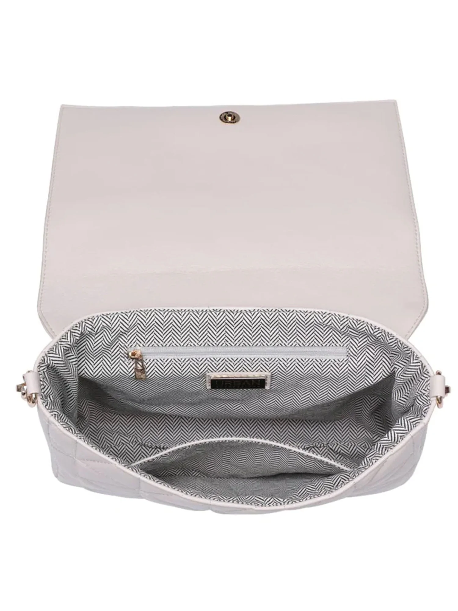 Urban Expressions Quilted Chain Strap Crossbody Bag - Brands We Love - Image 5