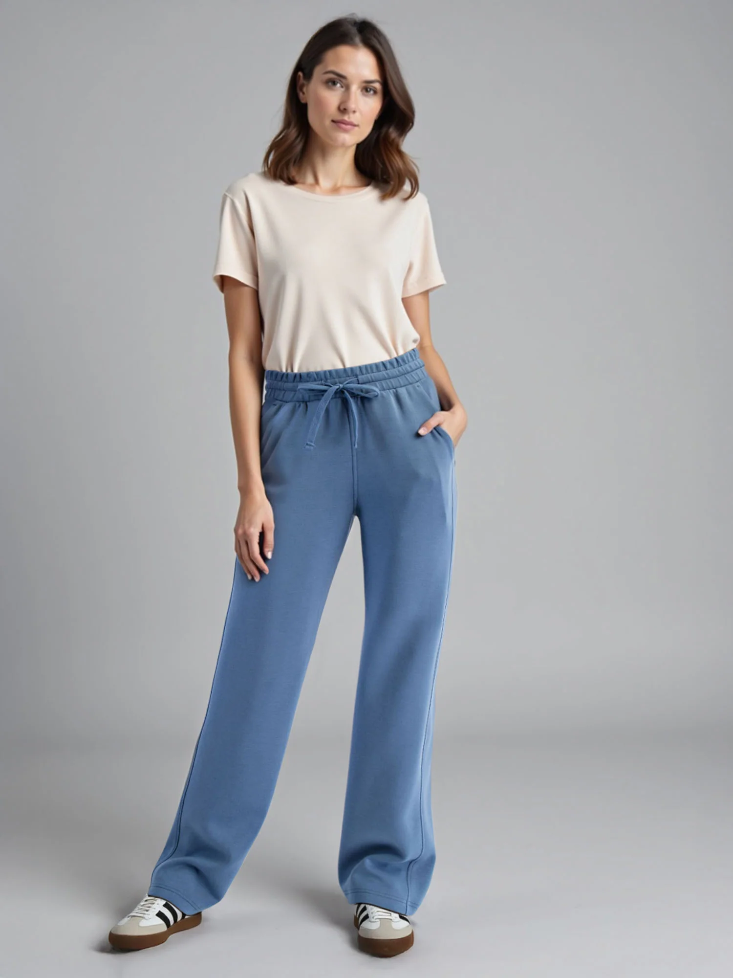 Modal Scuba Wide Leg Pant - Image 16