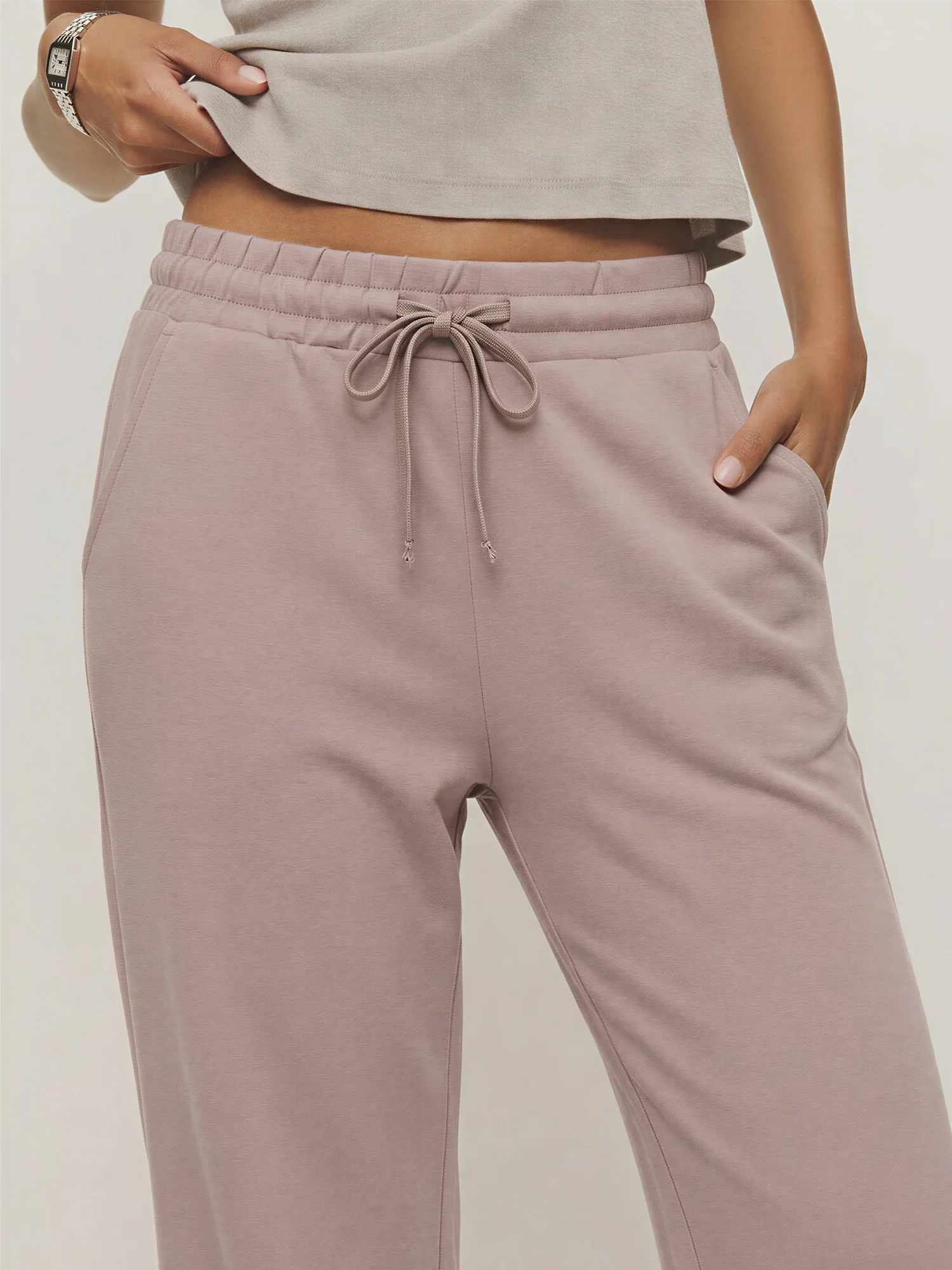 Modal Scuba Wide Leg Pant - Image 8