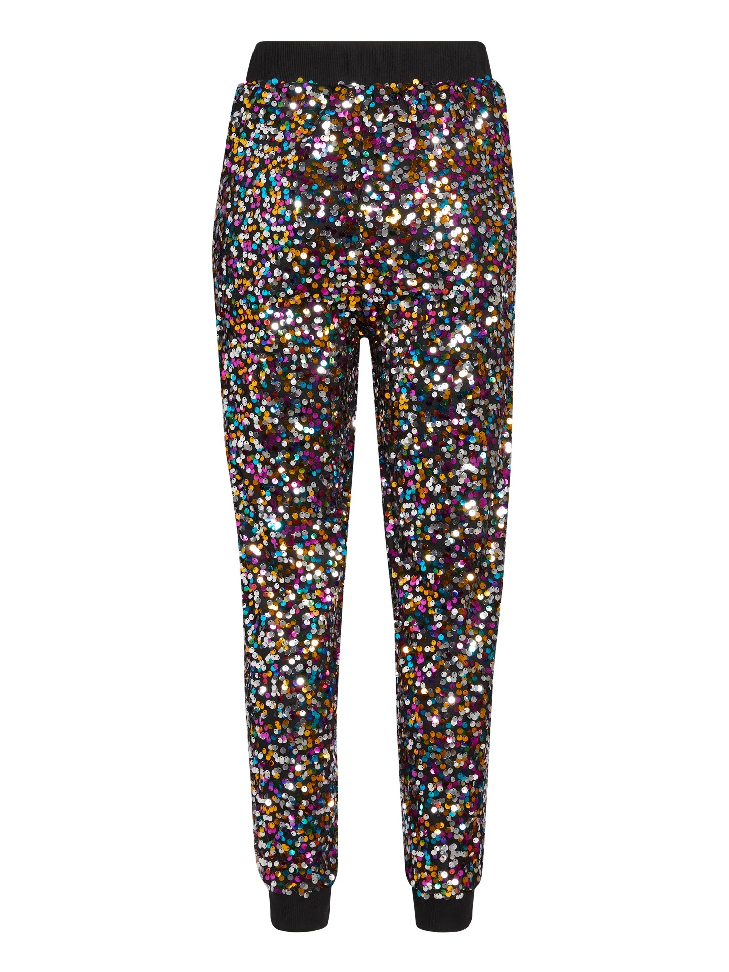 Rainbow Sequin Jogger Pant - Image 4