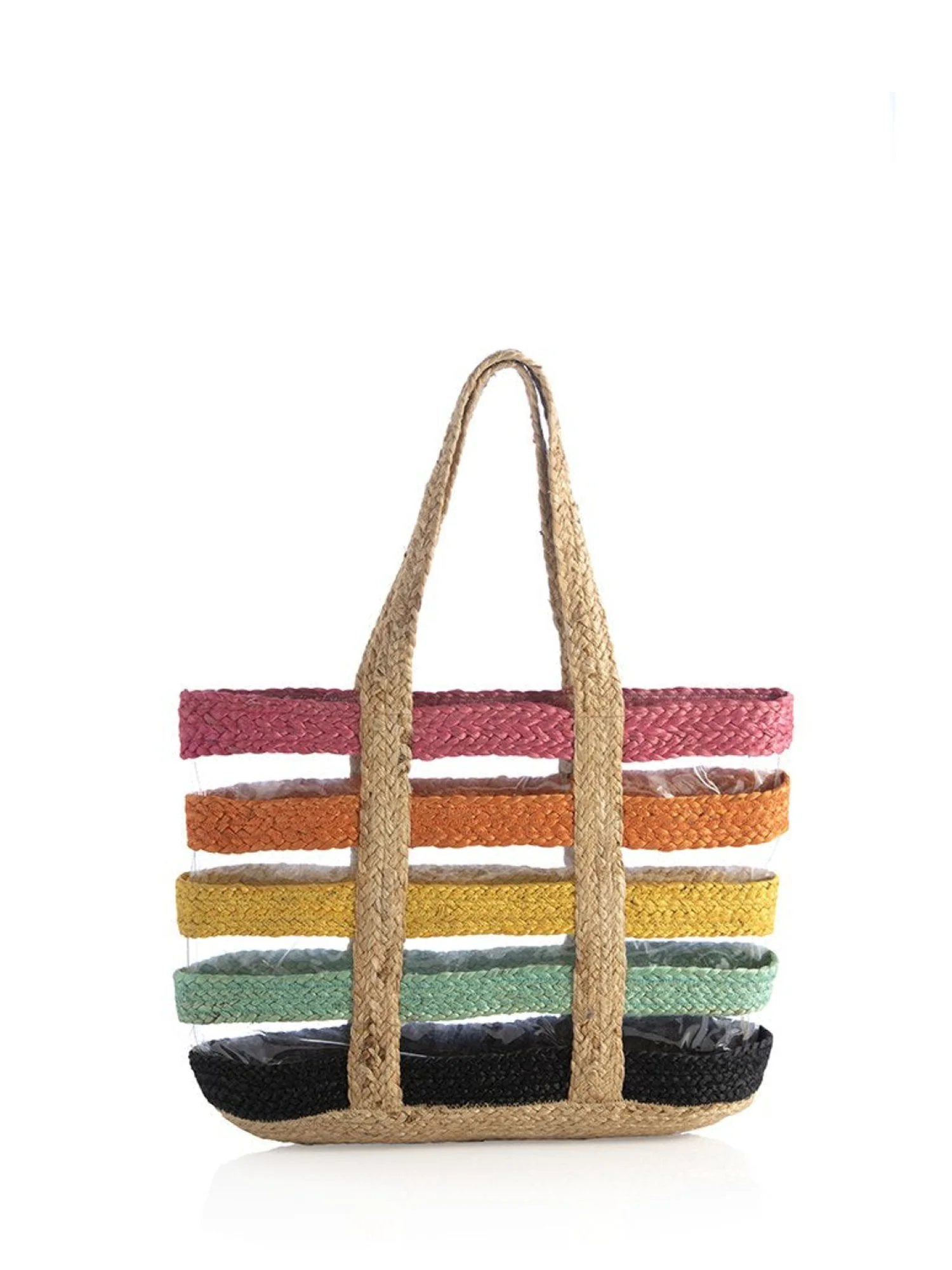 Shiraleah Rainbow-Stripe Beach Tote - Brands We Love