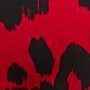 Red Leopard-Print Button-Front Blouse - Image 3