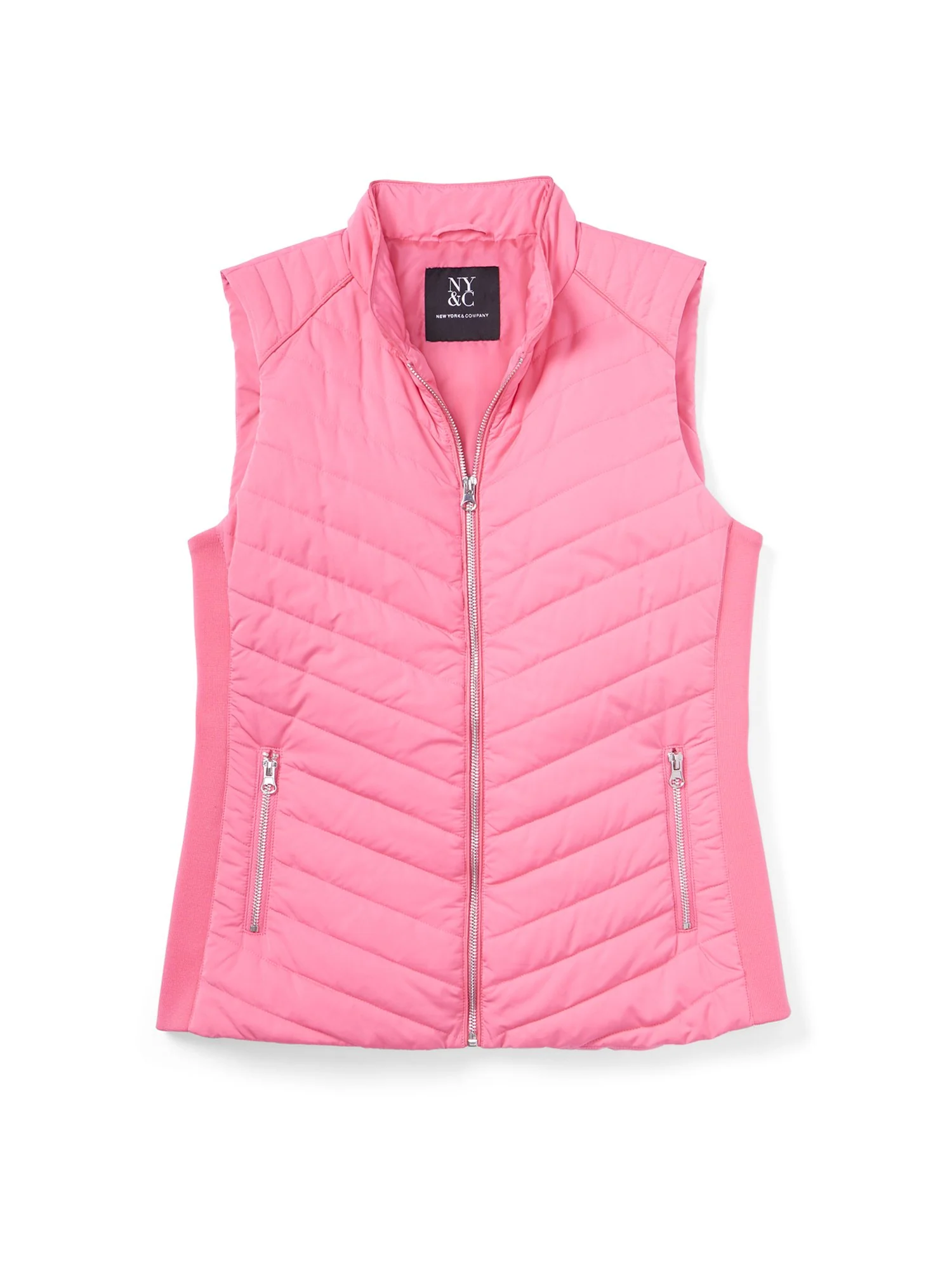 REPREVE® Piped Quilted Vest - Image 12