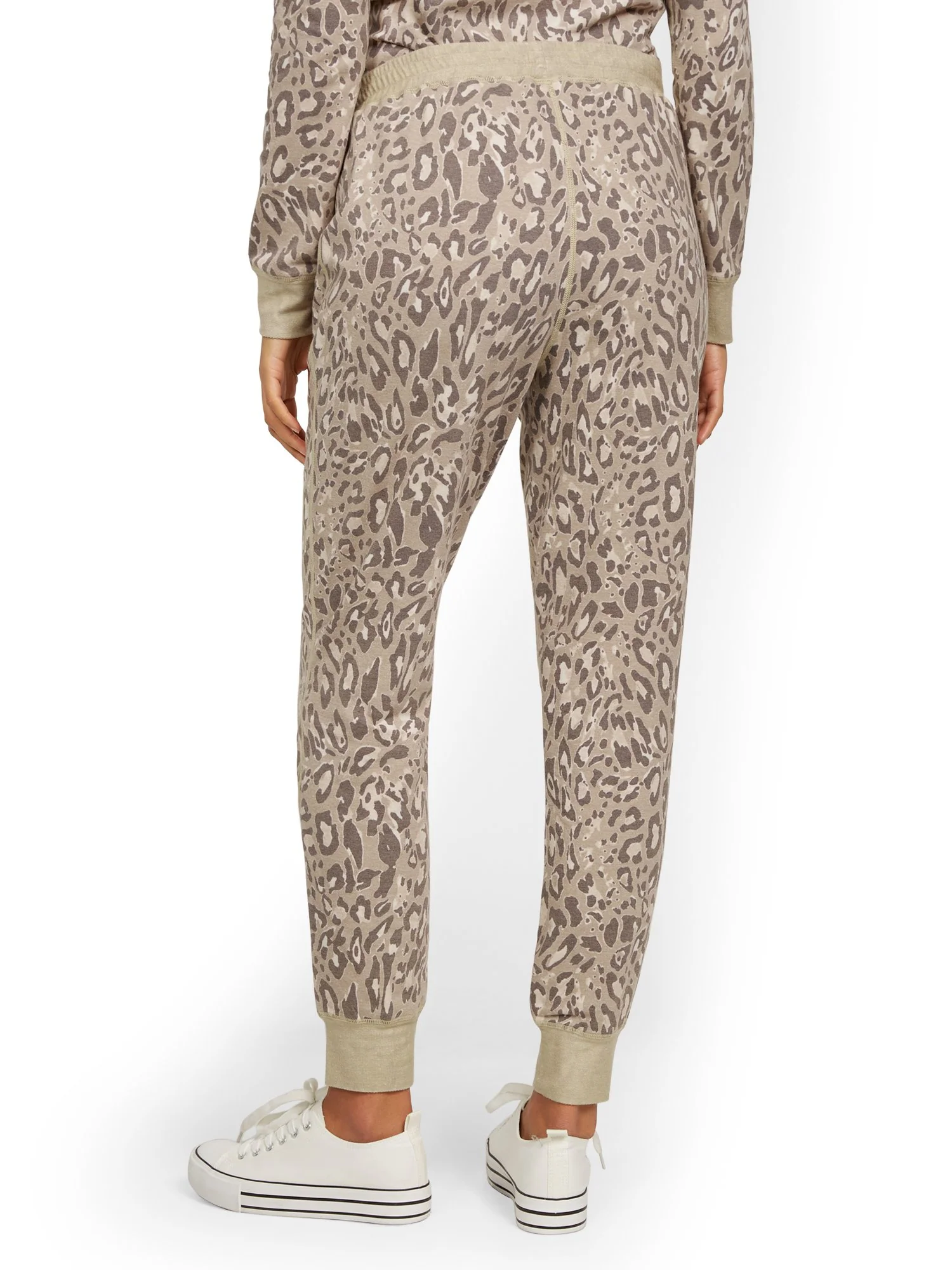 Reversible Leopard-Print Jogger Pant - Image 3