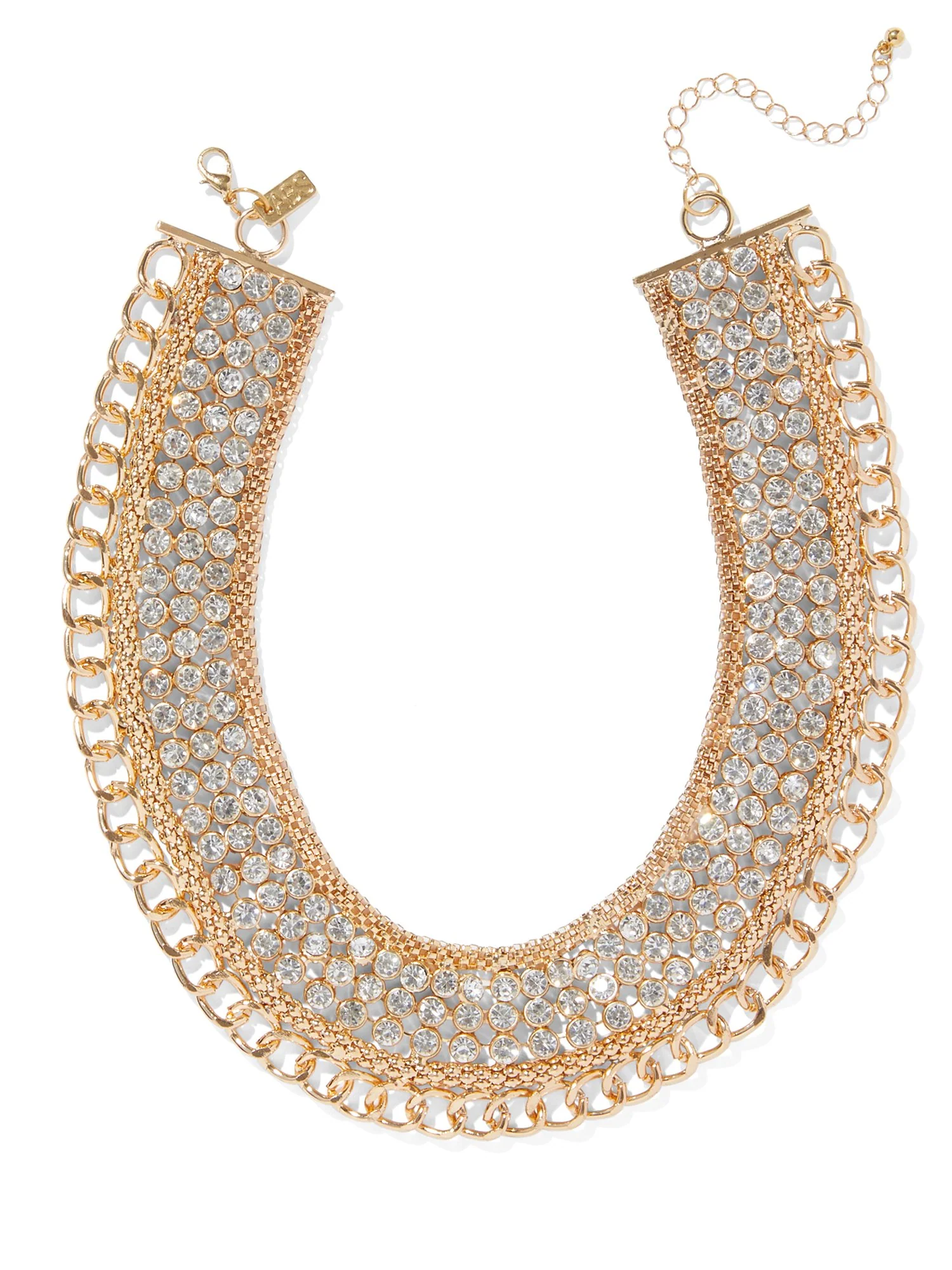 Rhinestone Statement Choker