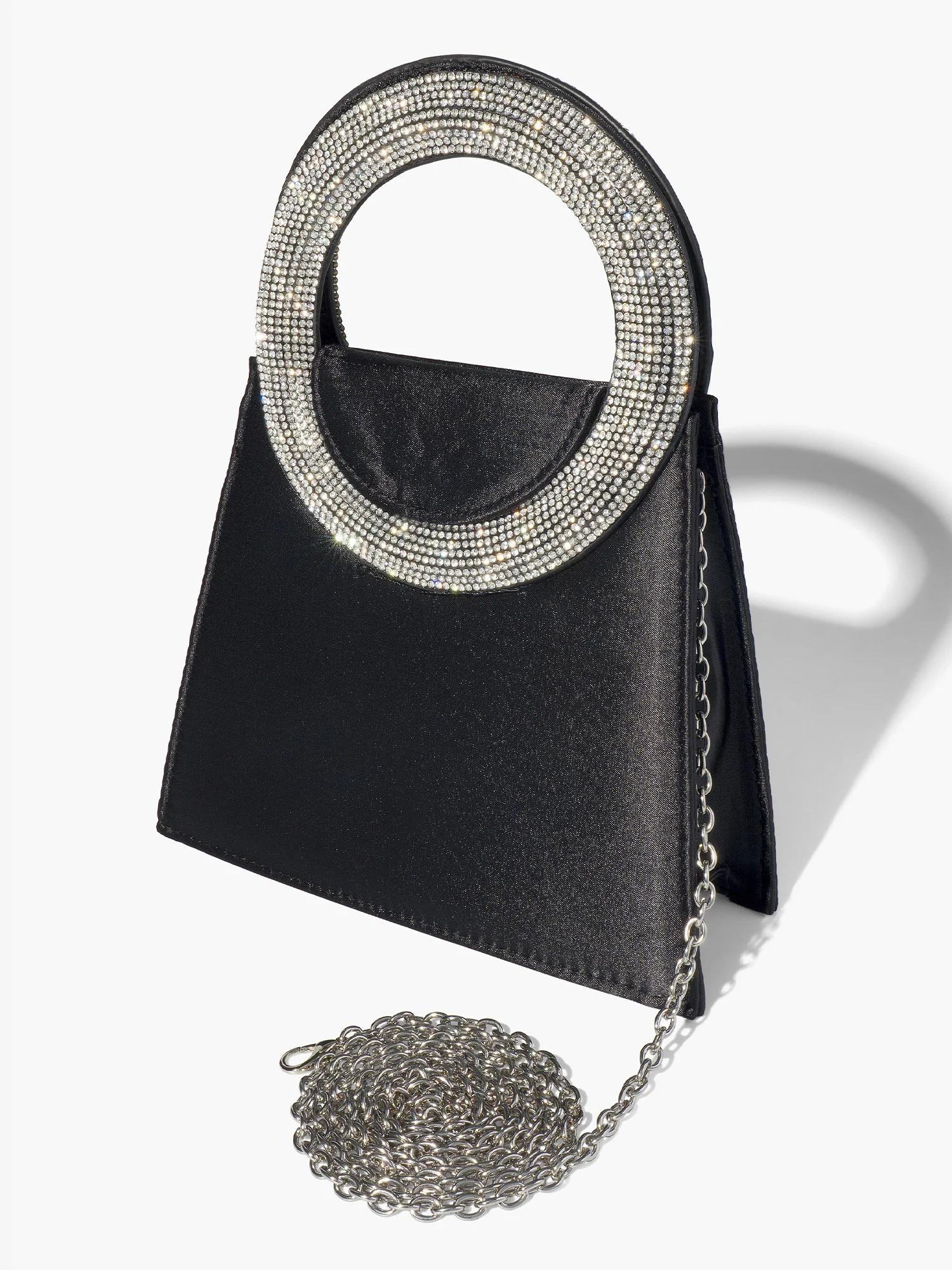 Joseph Darezzo Rhinestone Top Handle Bag - Brands We Love - Image 3