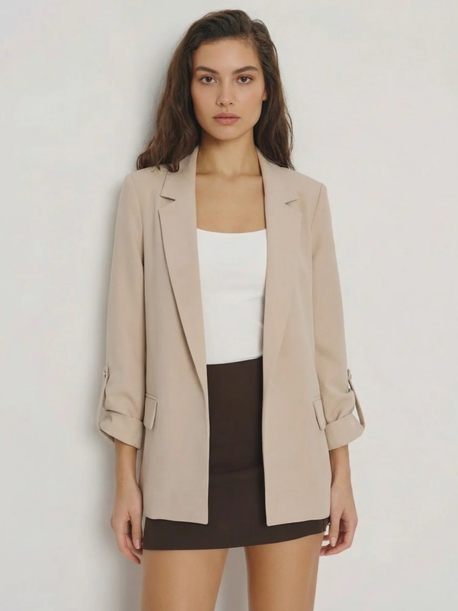 Roll Cuff Vertigo Classic Blazer - Image 5