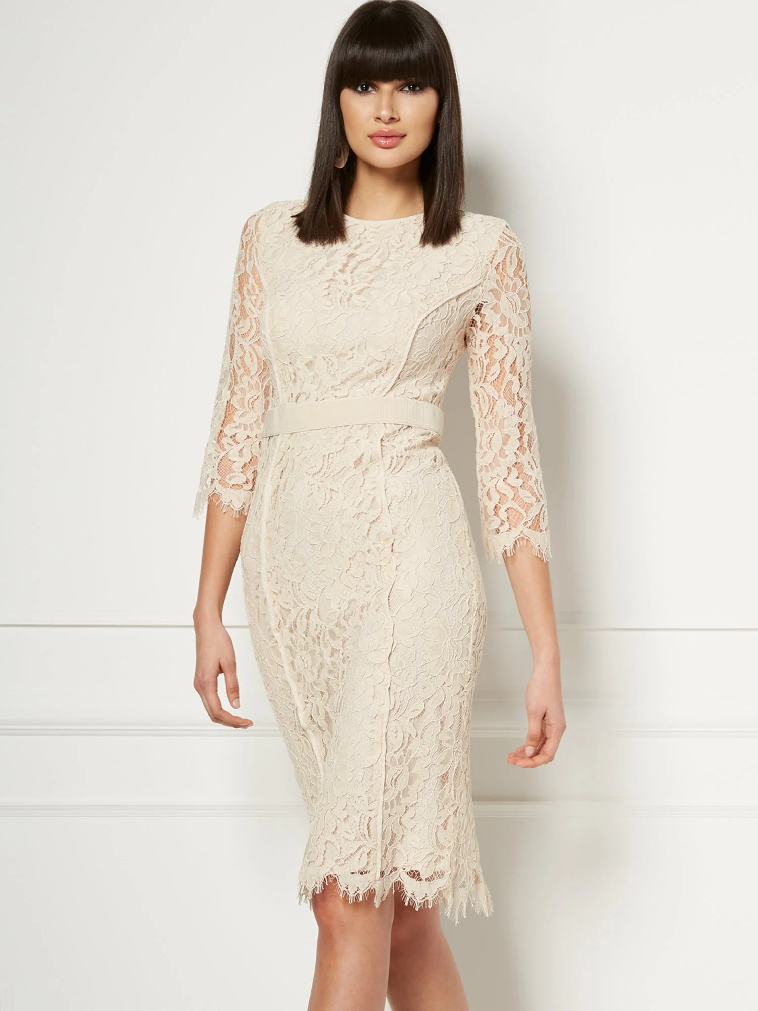 Romina Lace Sheath Dress - Eva Mendes Fiesta Collection - Image 11