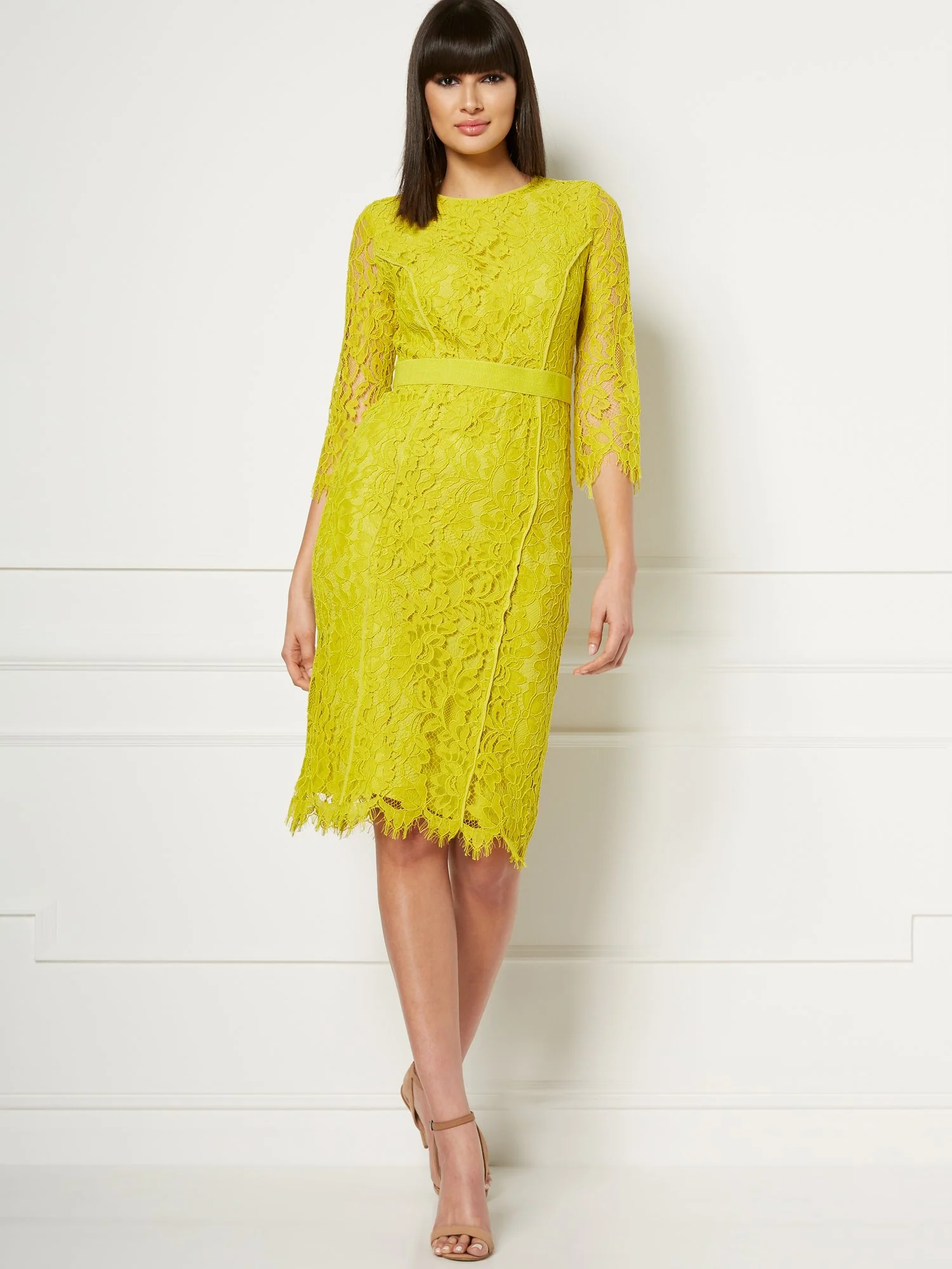 Romina Lace Sheath Dress - Eva Mendes Fiesta Collection - Image 21