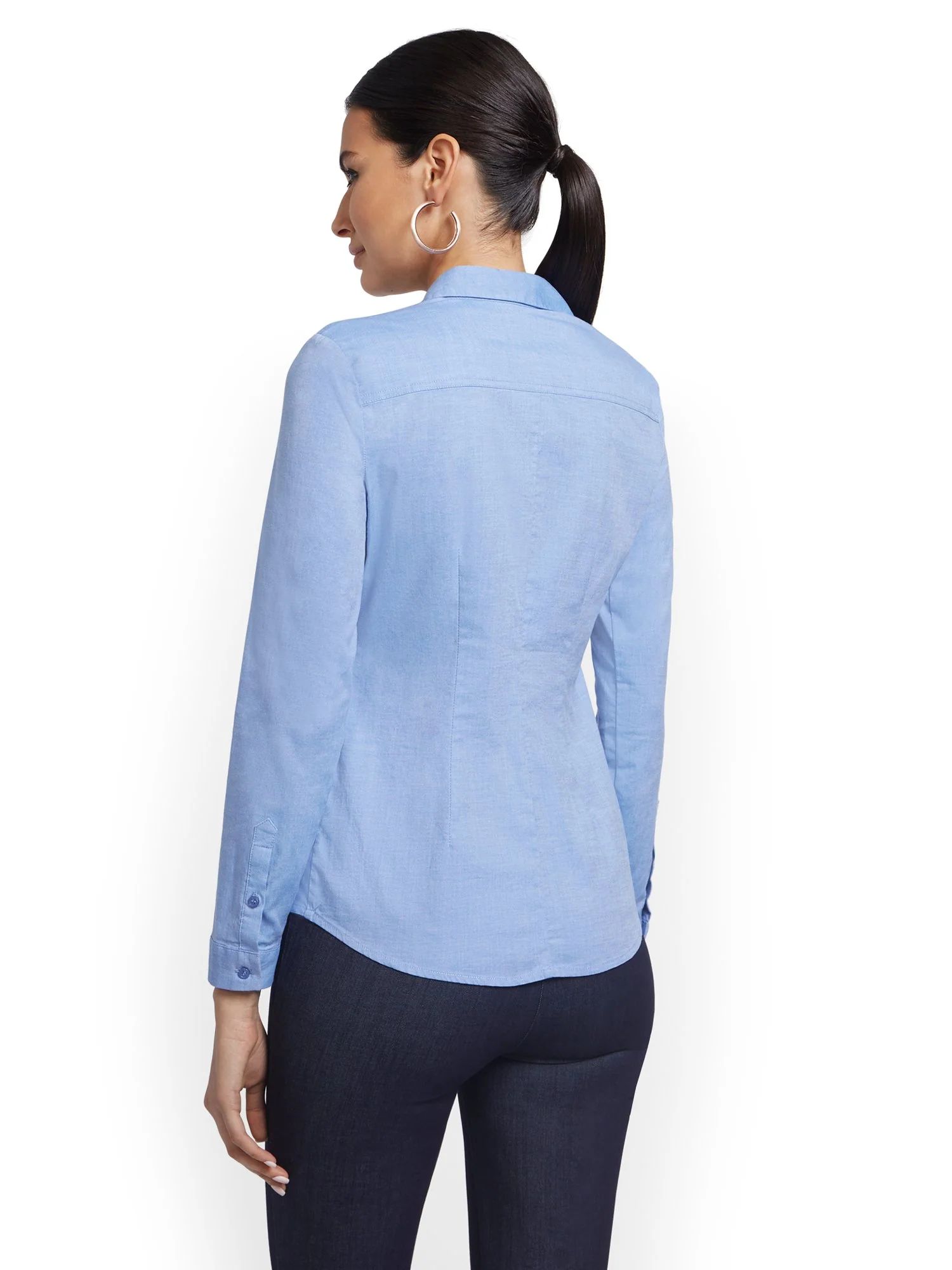 Ruched Madison Shirt - 7th Avenue - Image 3