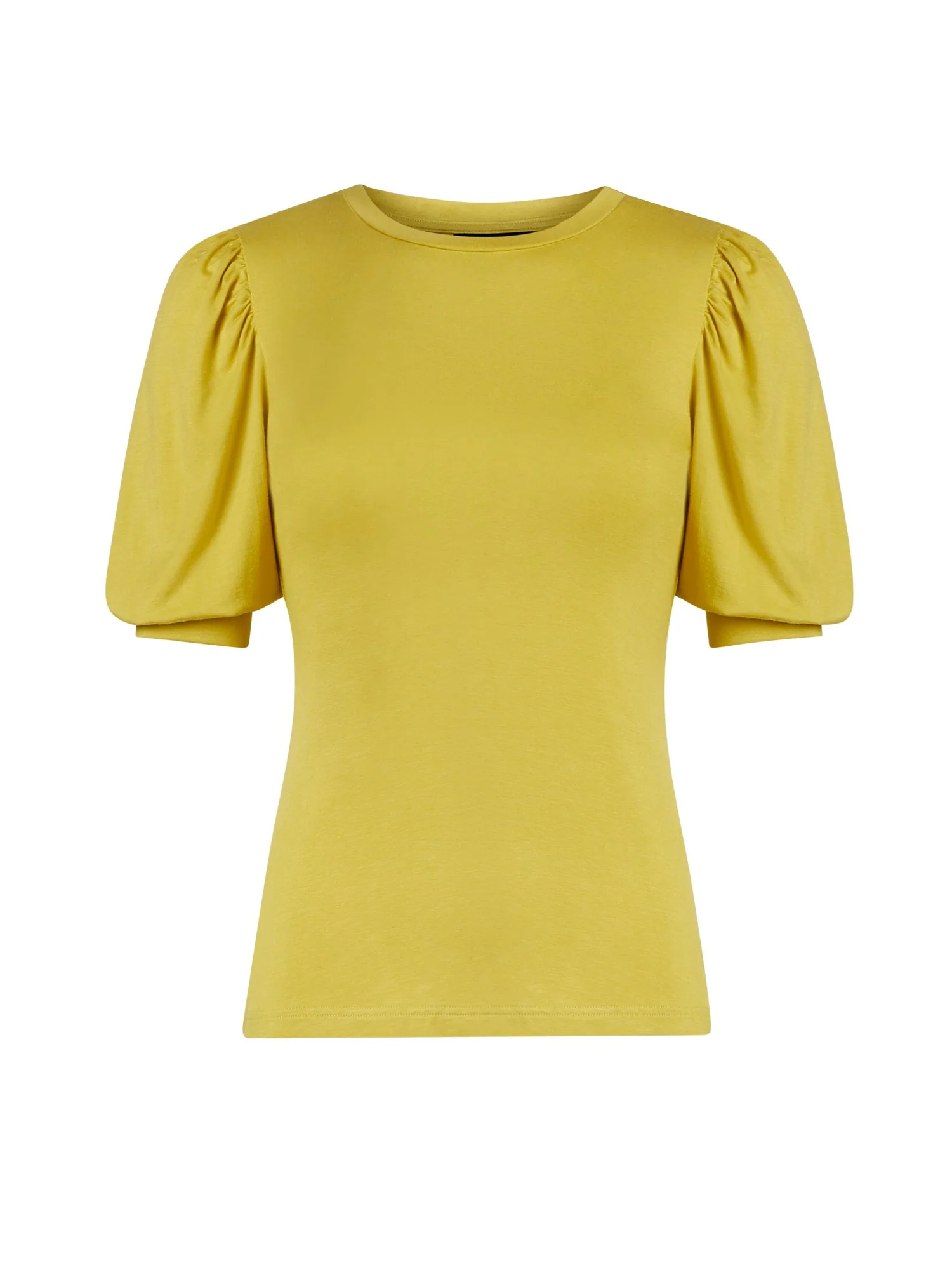Ruched Puff-Sleeve Top - Image 11