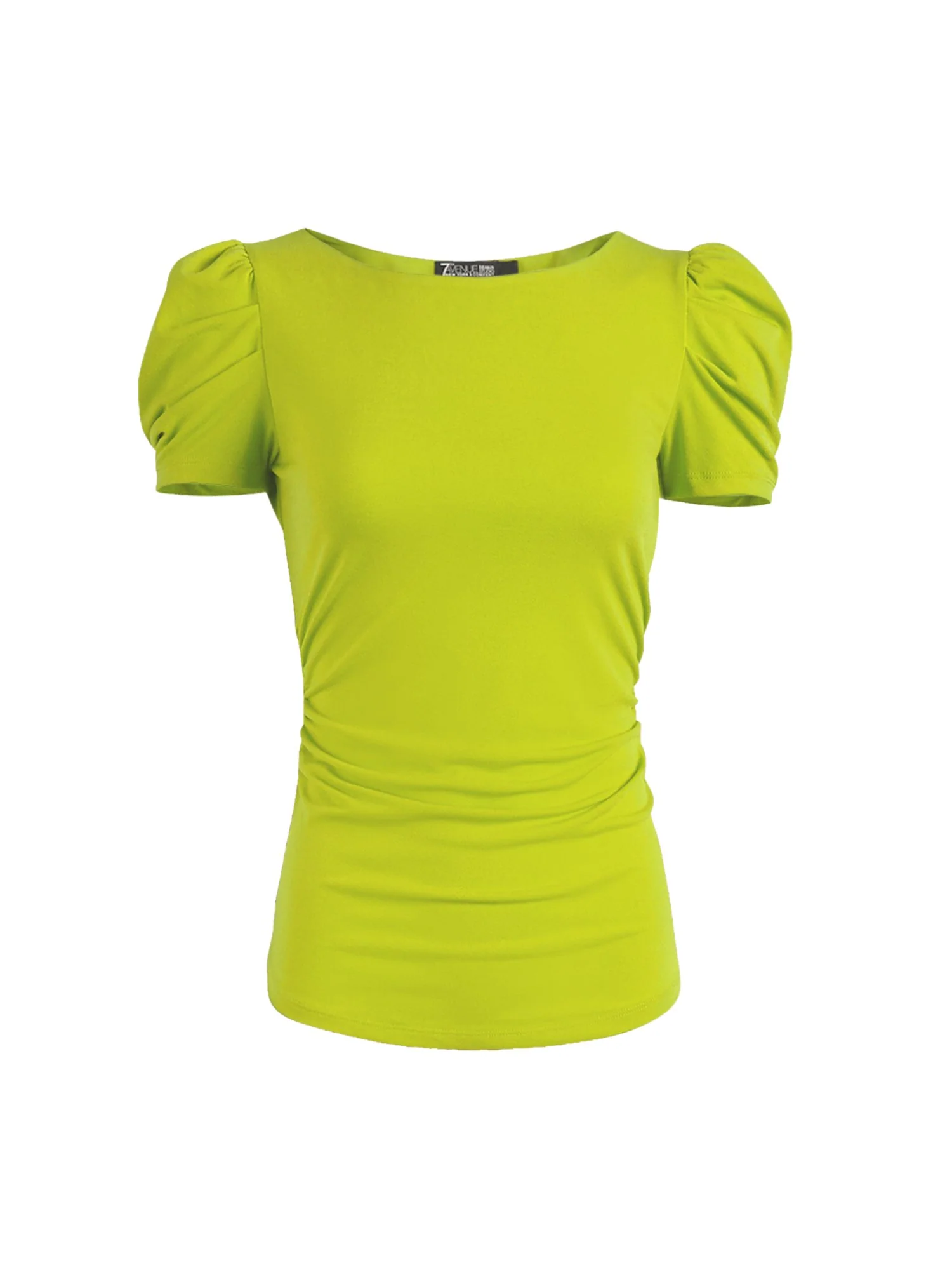 Ruched Puff-Sleeve Top - 7th Avenue - Image 11