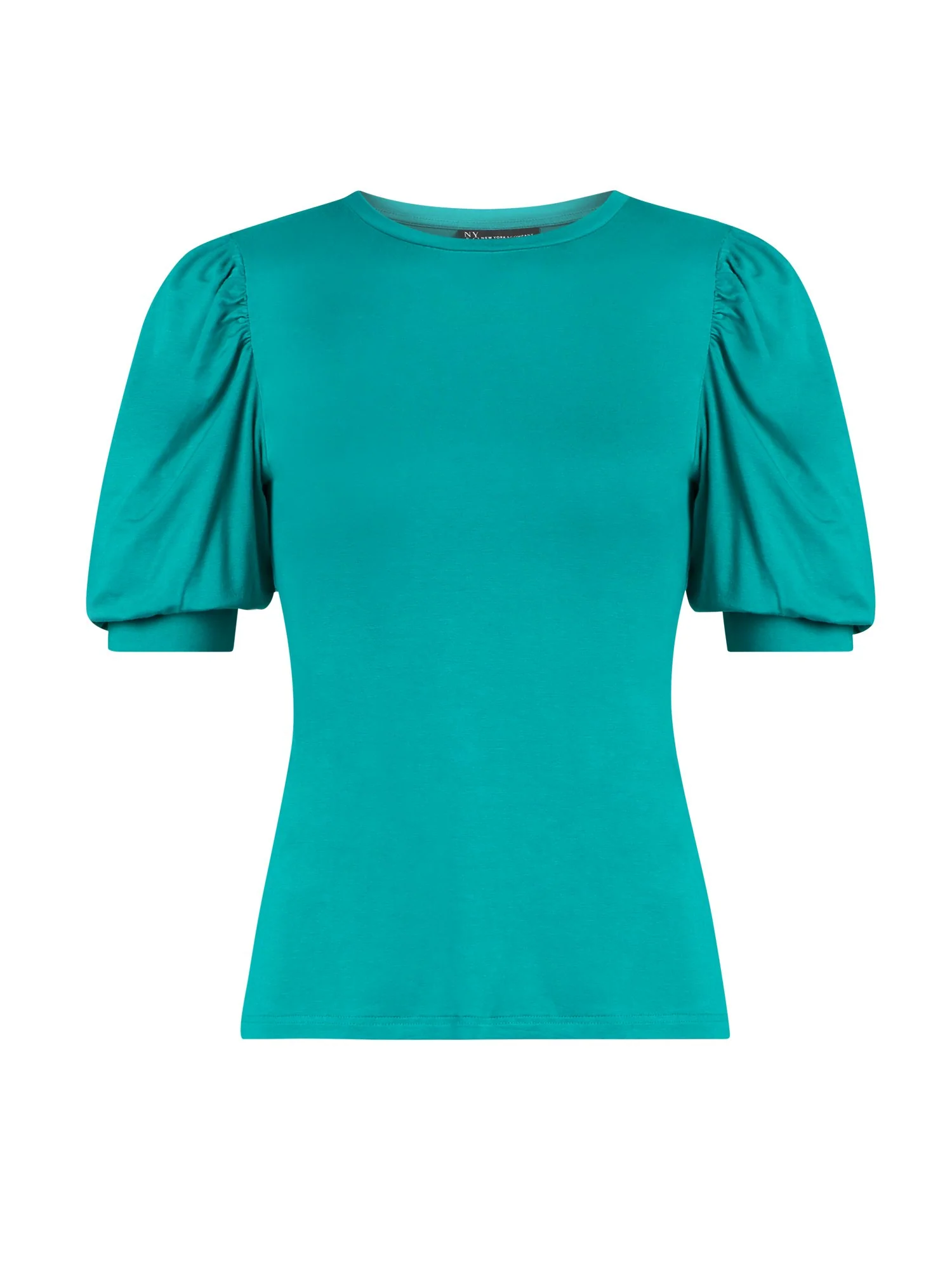 Ruched Puff-Sleeve Top - Image 8