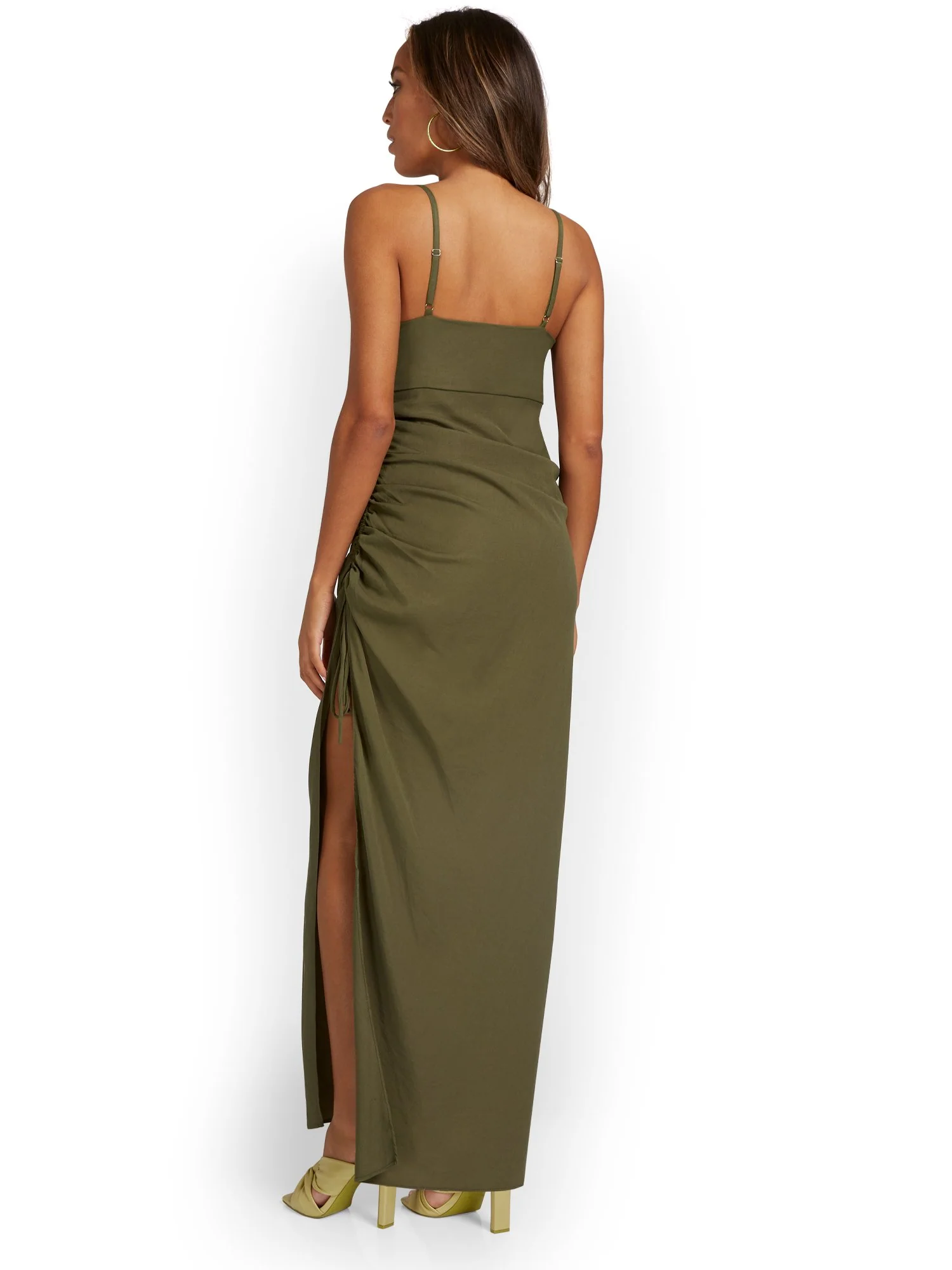 Emory Park Ruched-Side Maxi Dress - Brands We Love - Image 3