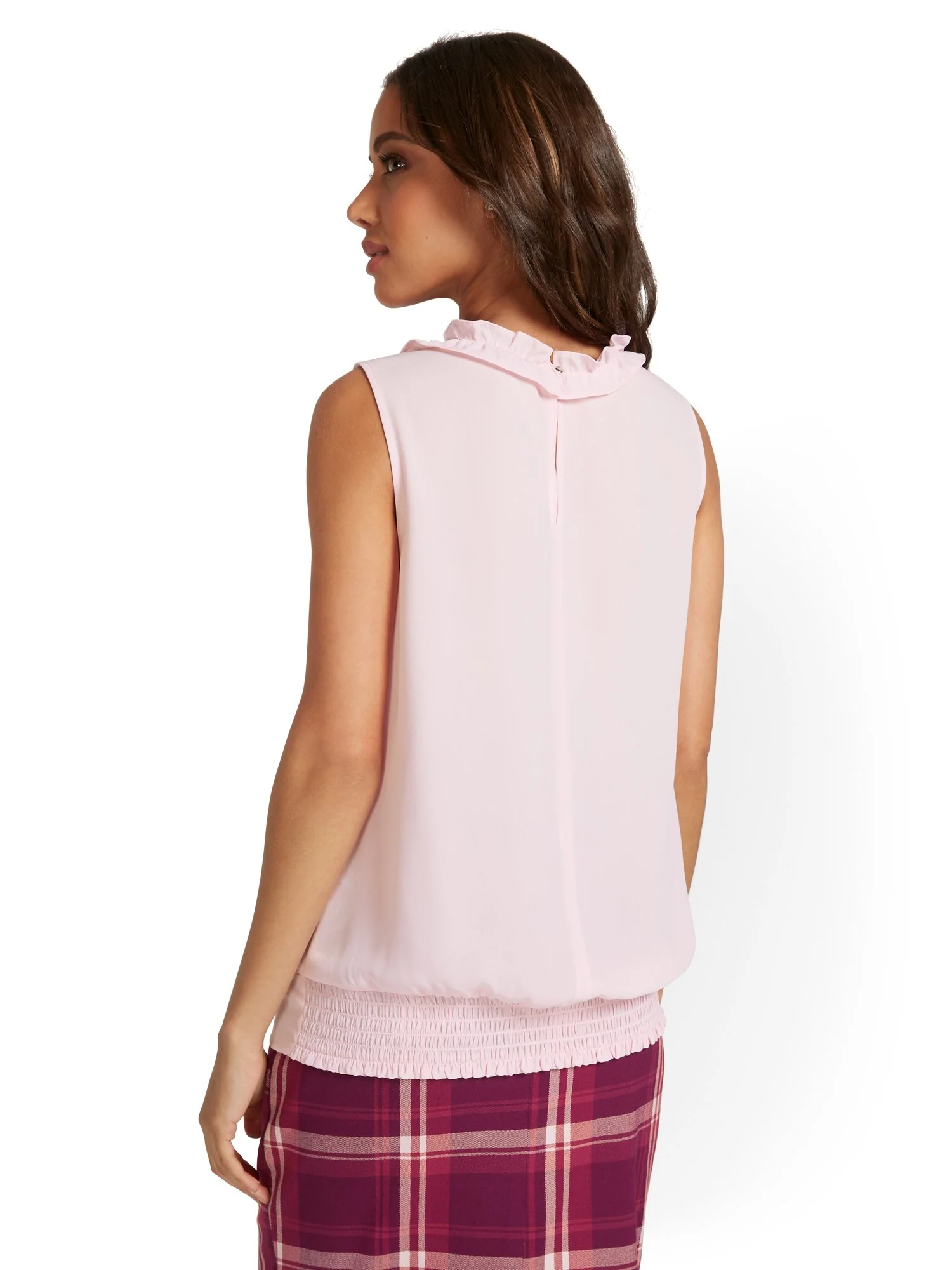 Ruffle-Neck Blouse - Image 3
