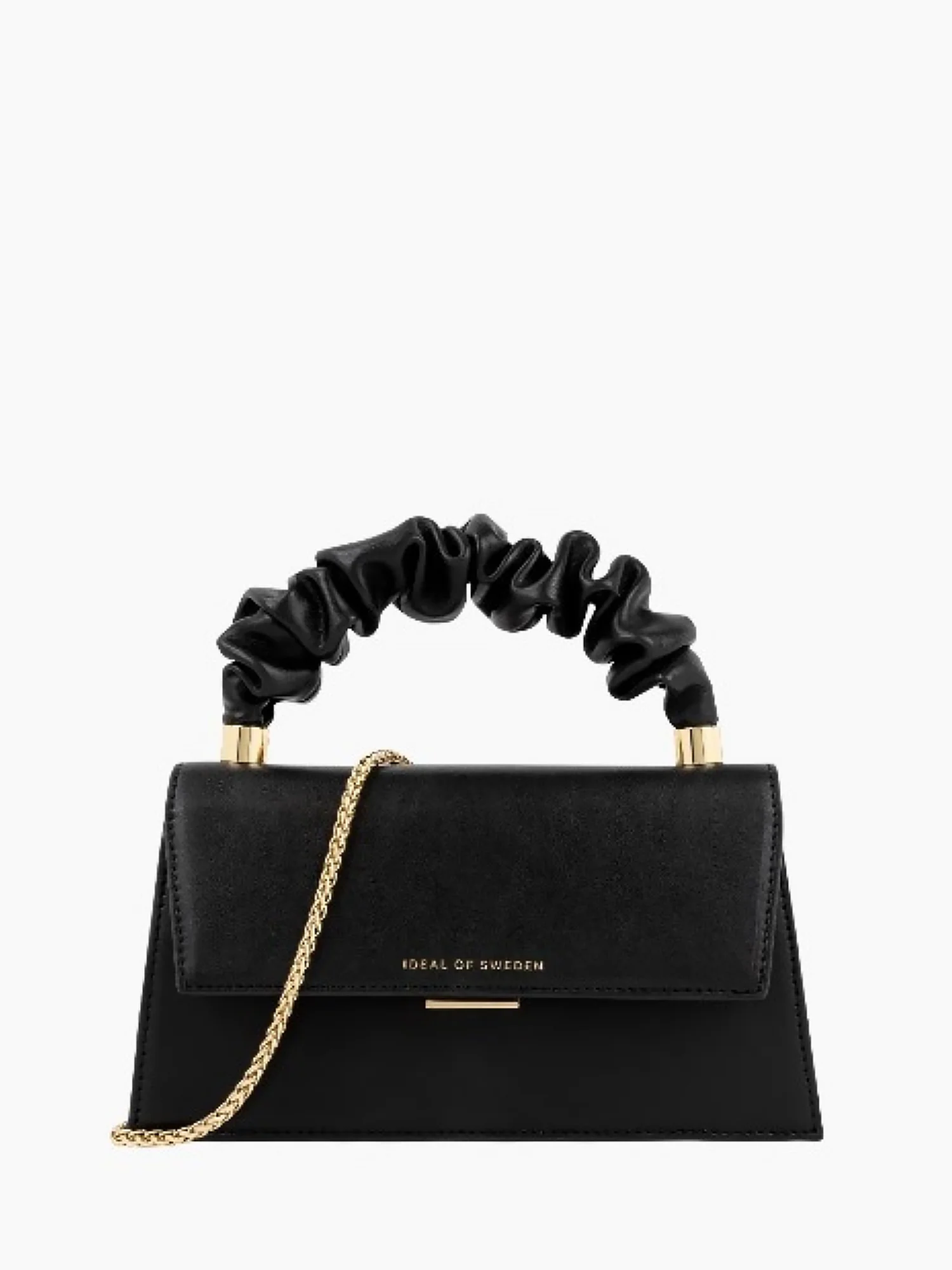 Ideal Of Sweden Ruffle Noir Top-Handle Bag - Brands We Love
