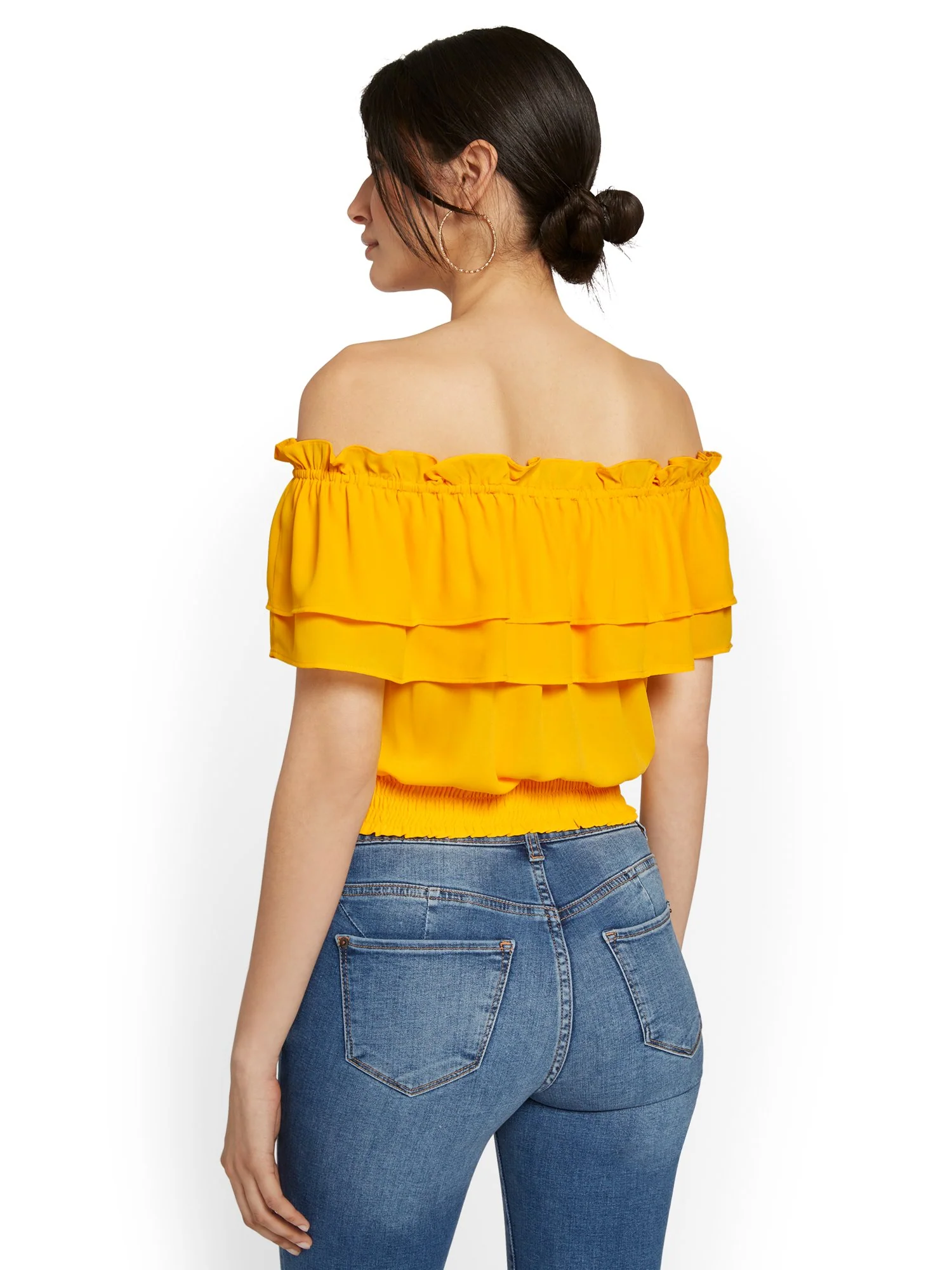 Ruffle Off-The-Shoulder Top - Image 6