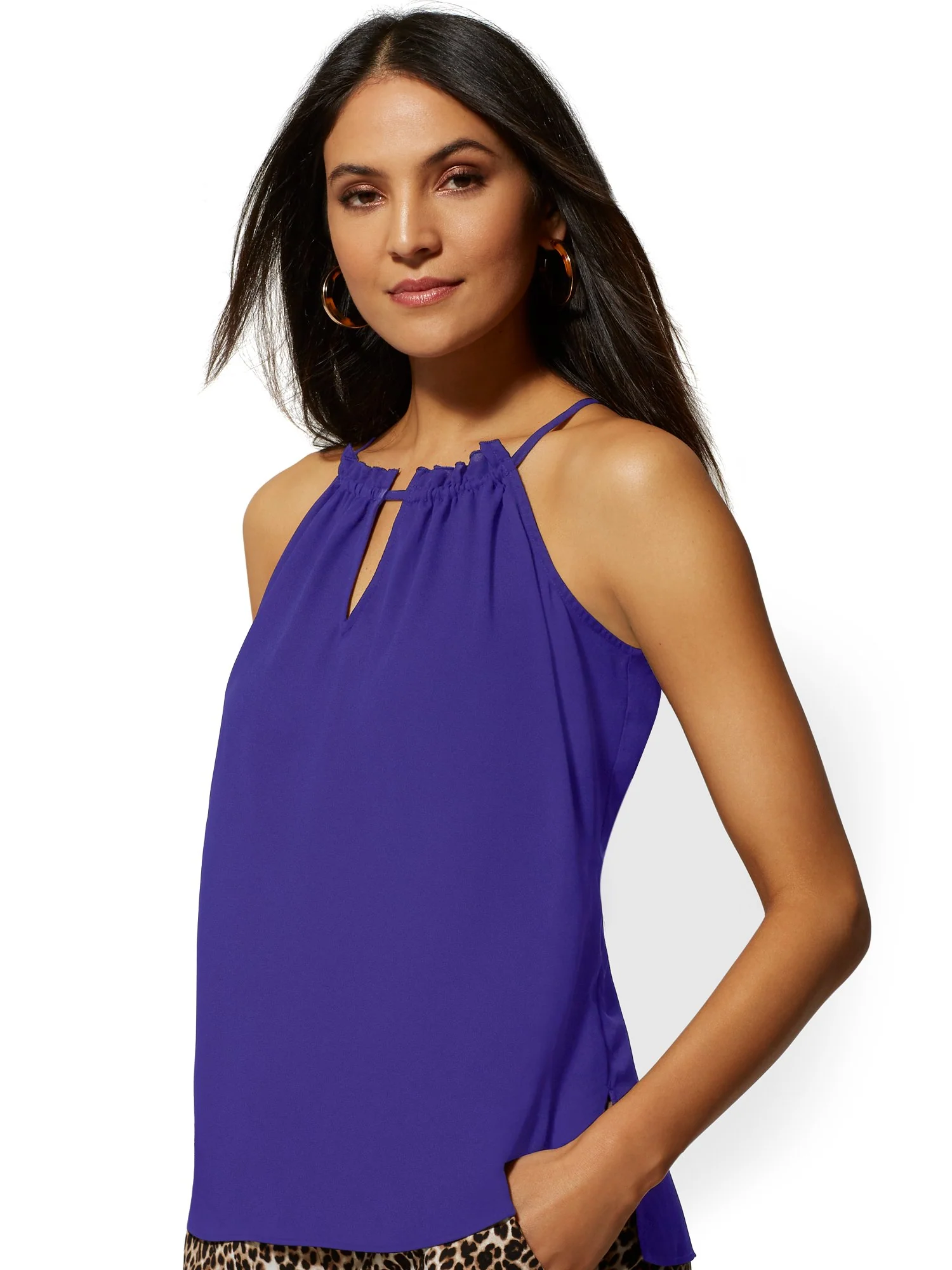 Ruffled Halter Top - Image 4