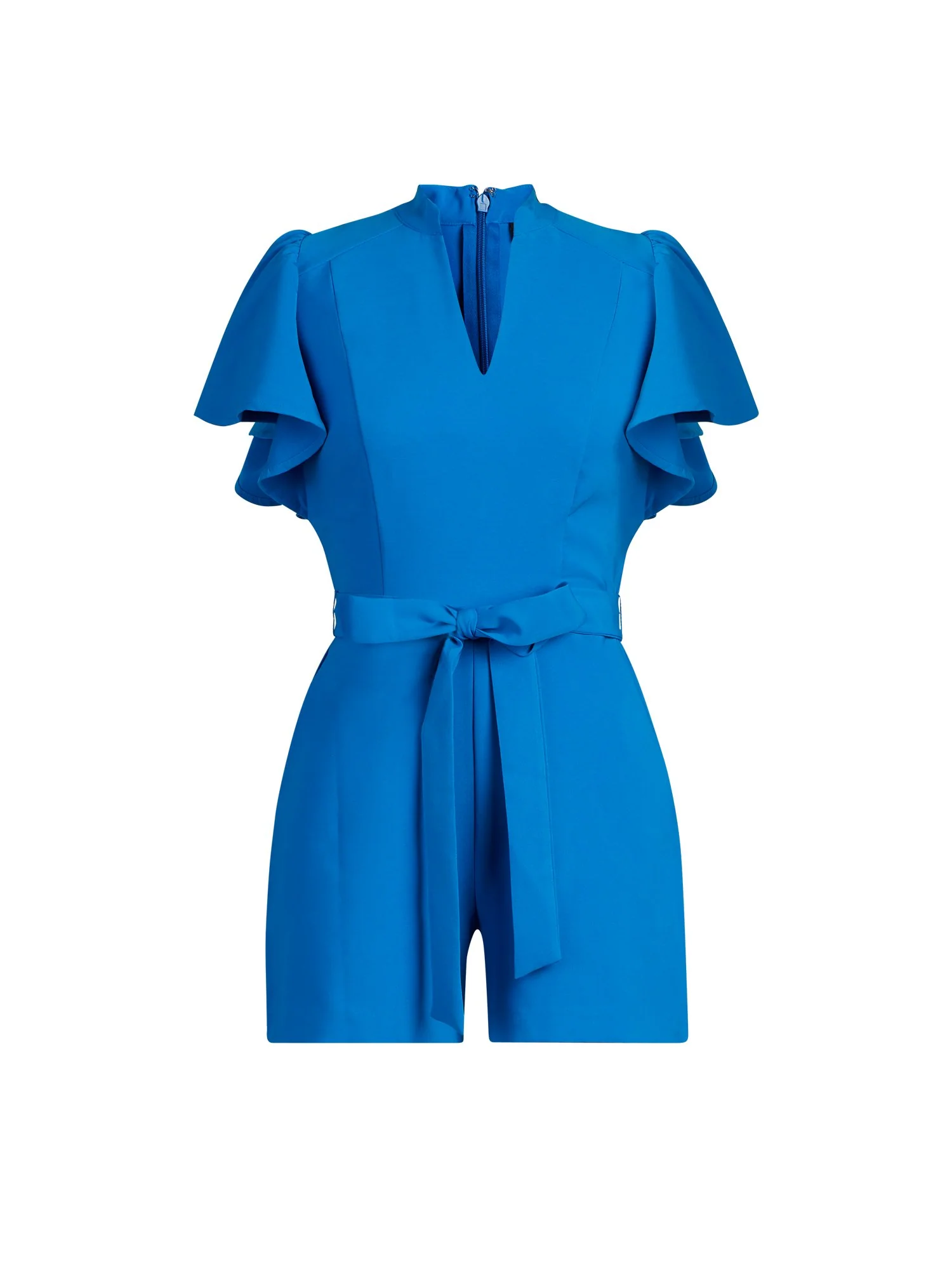 Ruffled-Sleeve Romper - Image 2