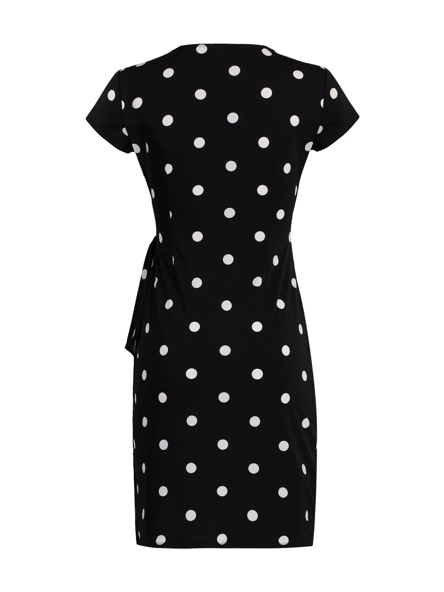 Ruffled Wrap Sheath Dress - Image 3