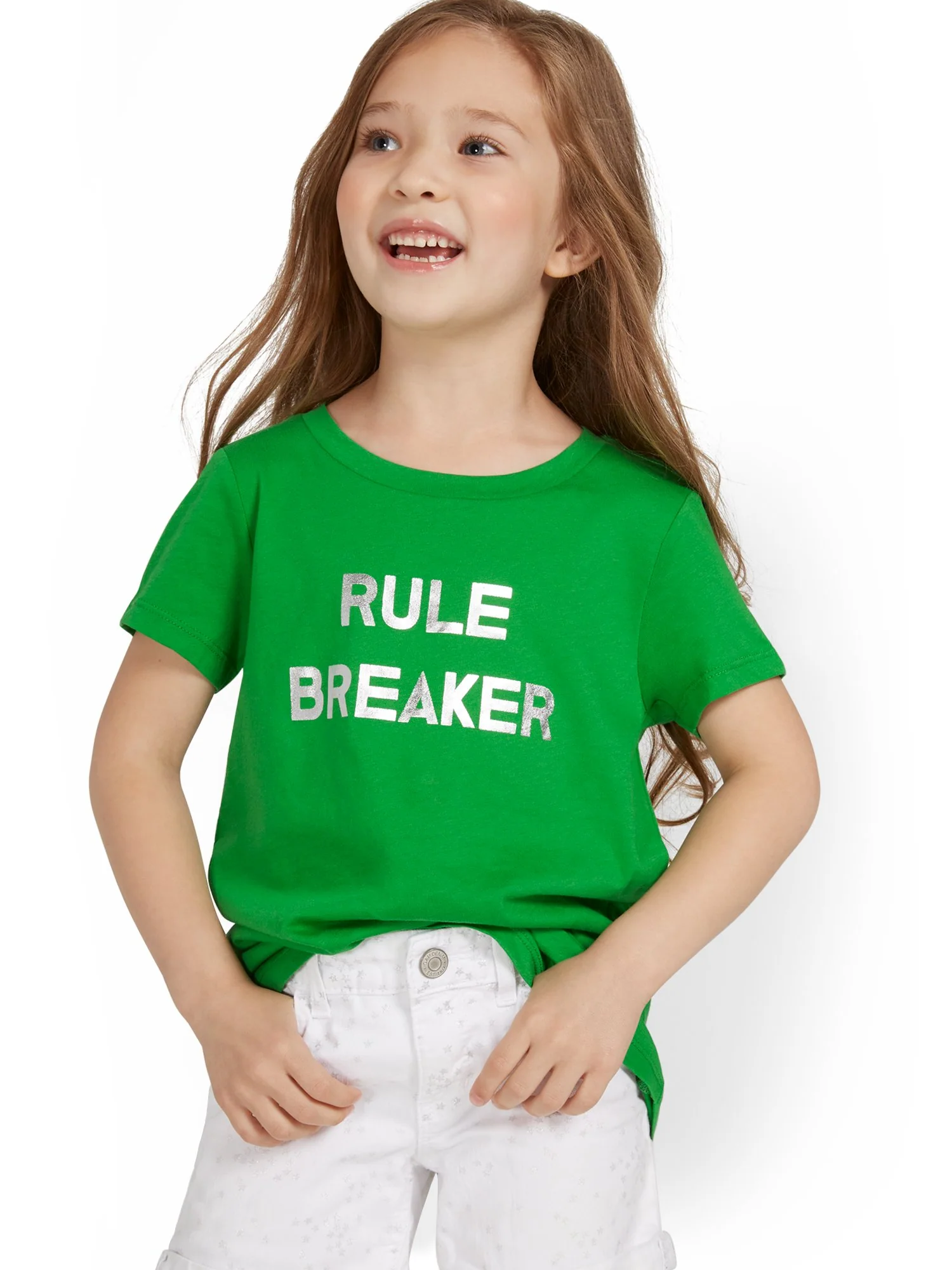 Rule Breaker Kids' Graphic Tee - Image 2