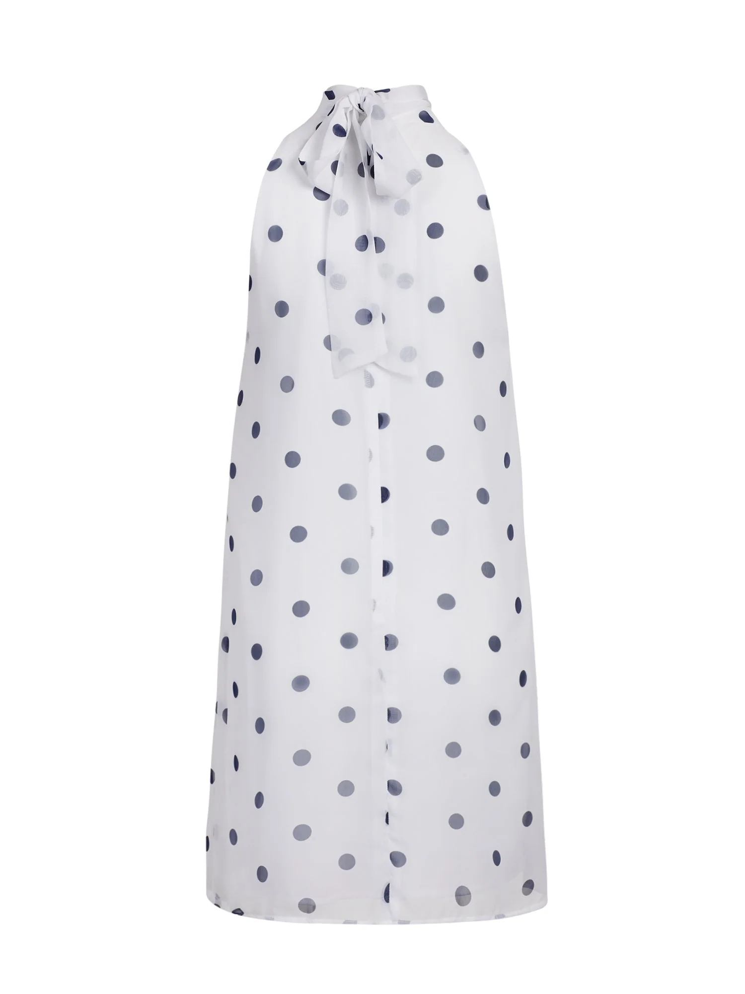 Sabrina Dot-Print Dress - Eva Mendes Collection - Image 3