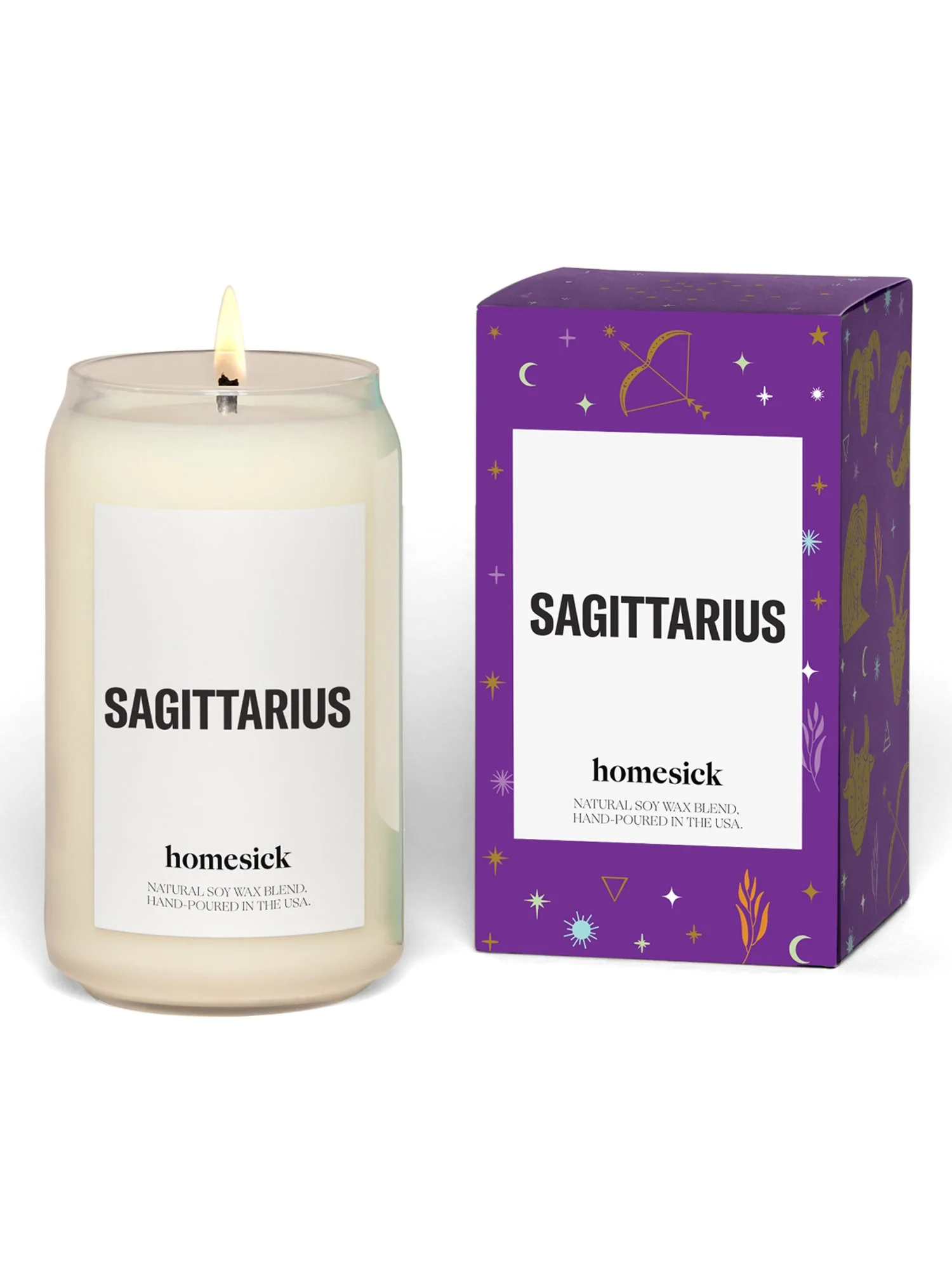 Homesick Candles Sagittarius Astrology Candle - Brands We Love
