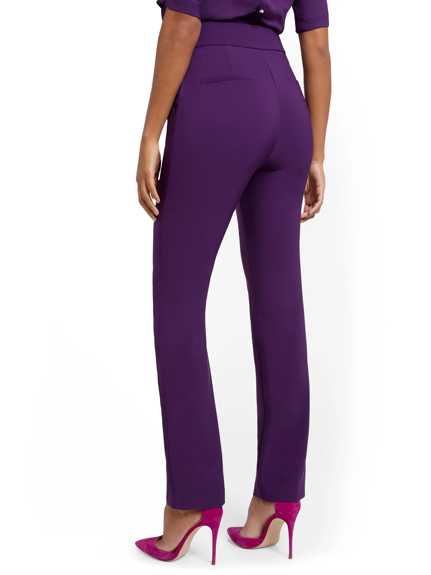 Sash Tie Slim-Leg Pant - Image 3