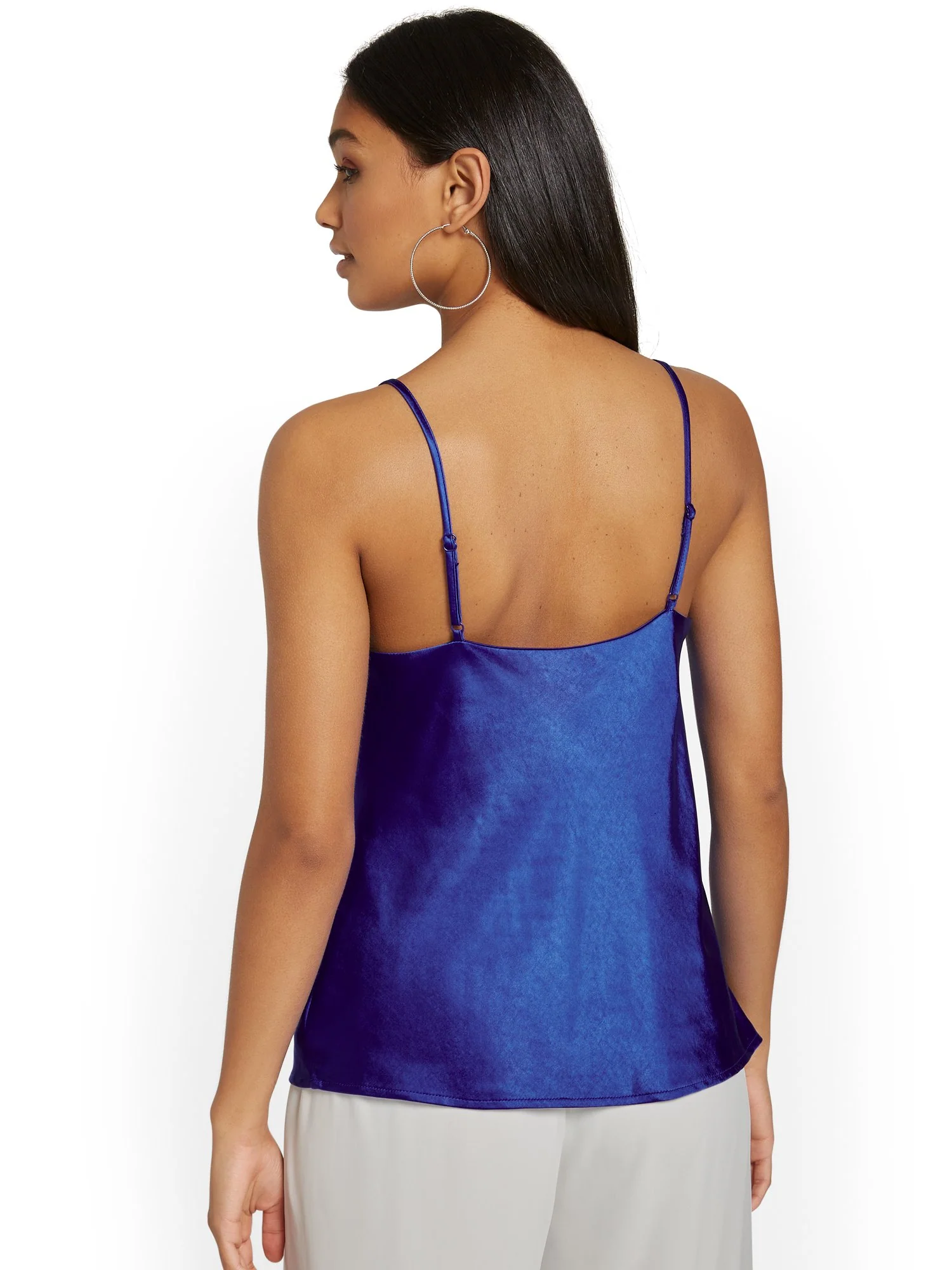 Skies Are Blue Satin Cowl-Neck Top - Brands We Love - Image 10