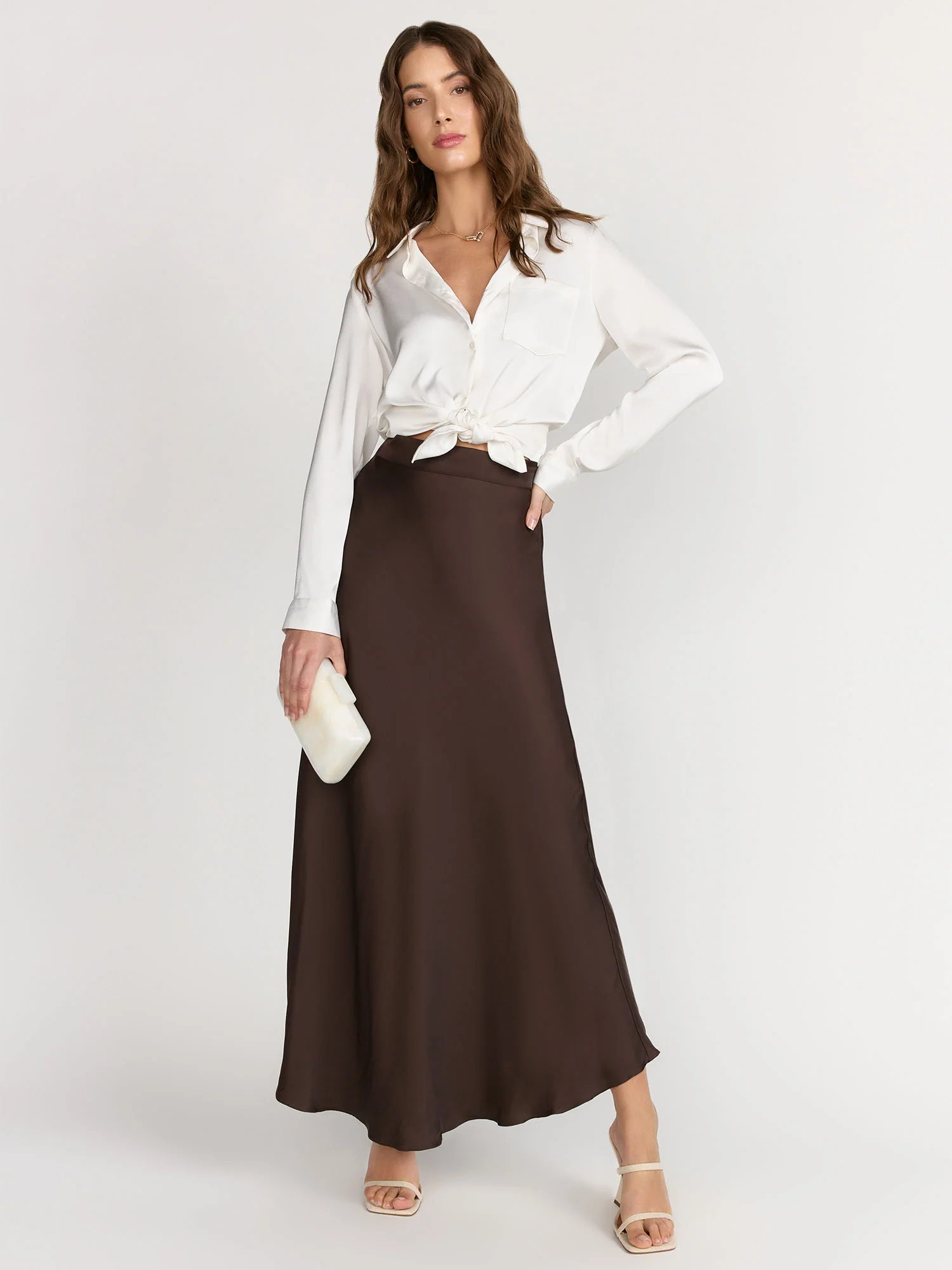 RD Style Satin Maxi Skirt - Brands We Love - Image 2