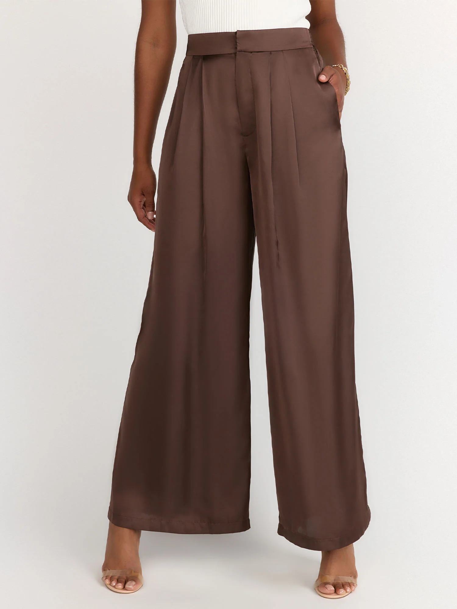 Mustard Seed Satin Wide Leg Pant - Brands We Love - Image 7