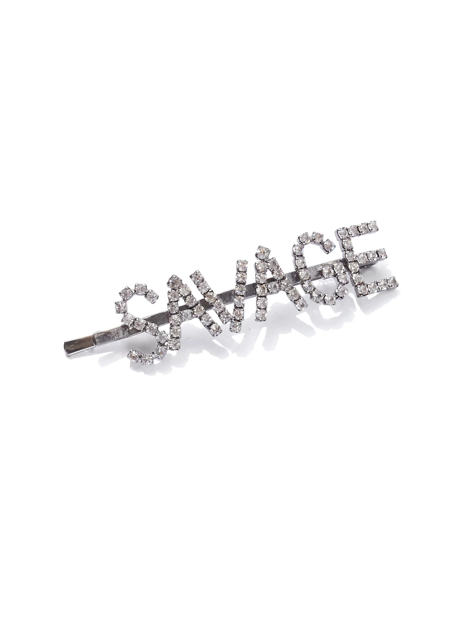 “Savage” Faux-Stone Hair Clip