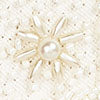 Scalloped Pearl Embellished Clutch - Image 4