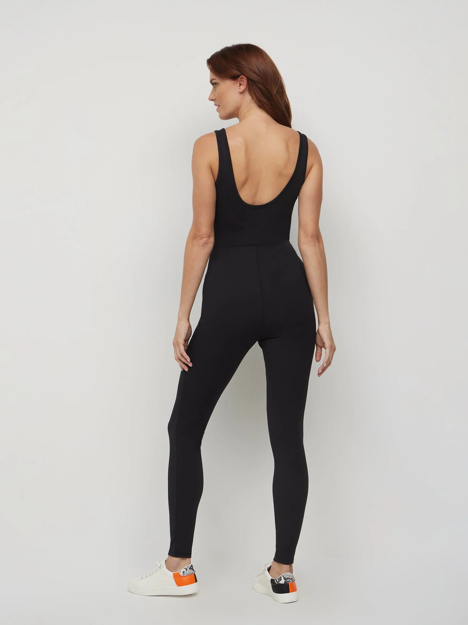 Scoopneck Fitted Catsuit - Image 2