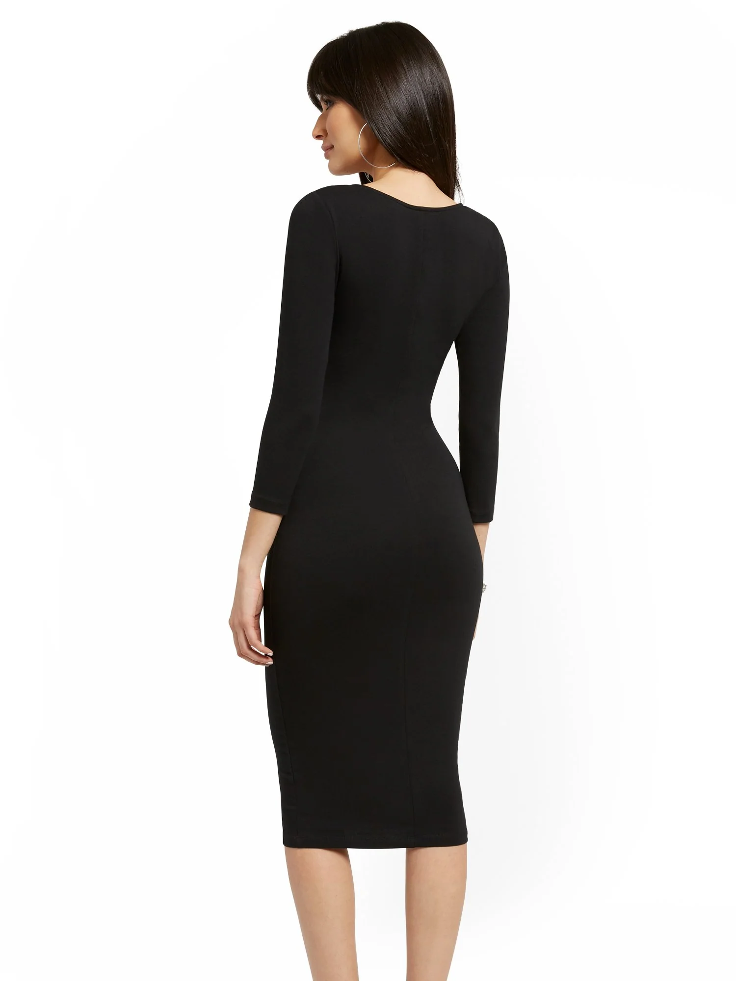 Scoopneck Midi Dress - Everyday Collection - Image 3