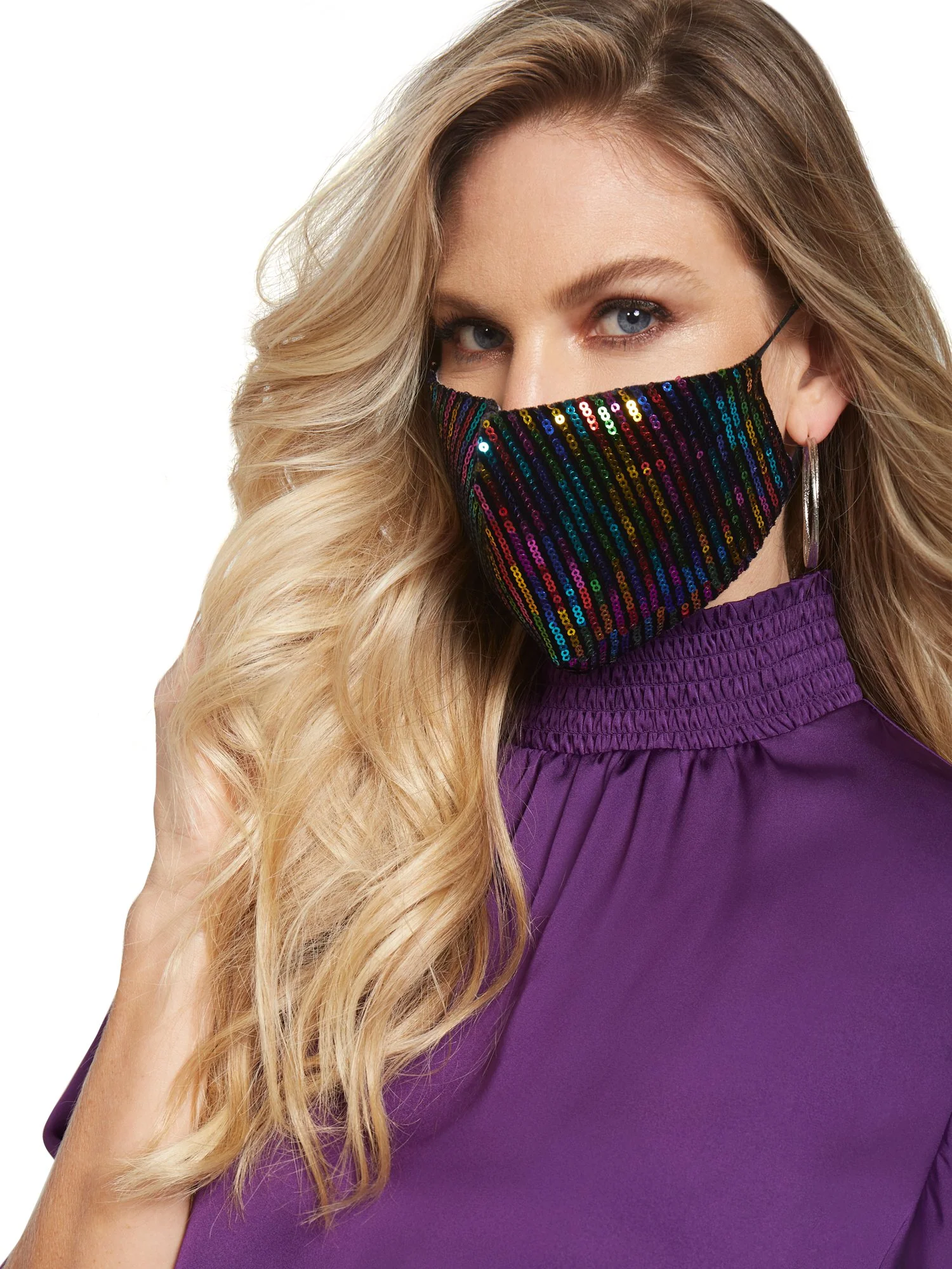 Sequin Face Mask - Image 3